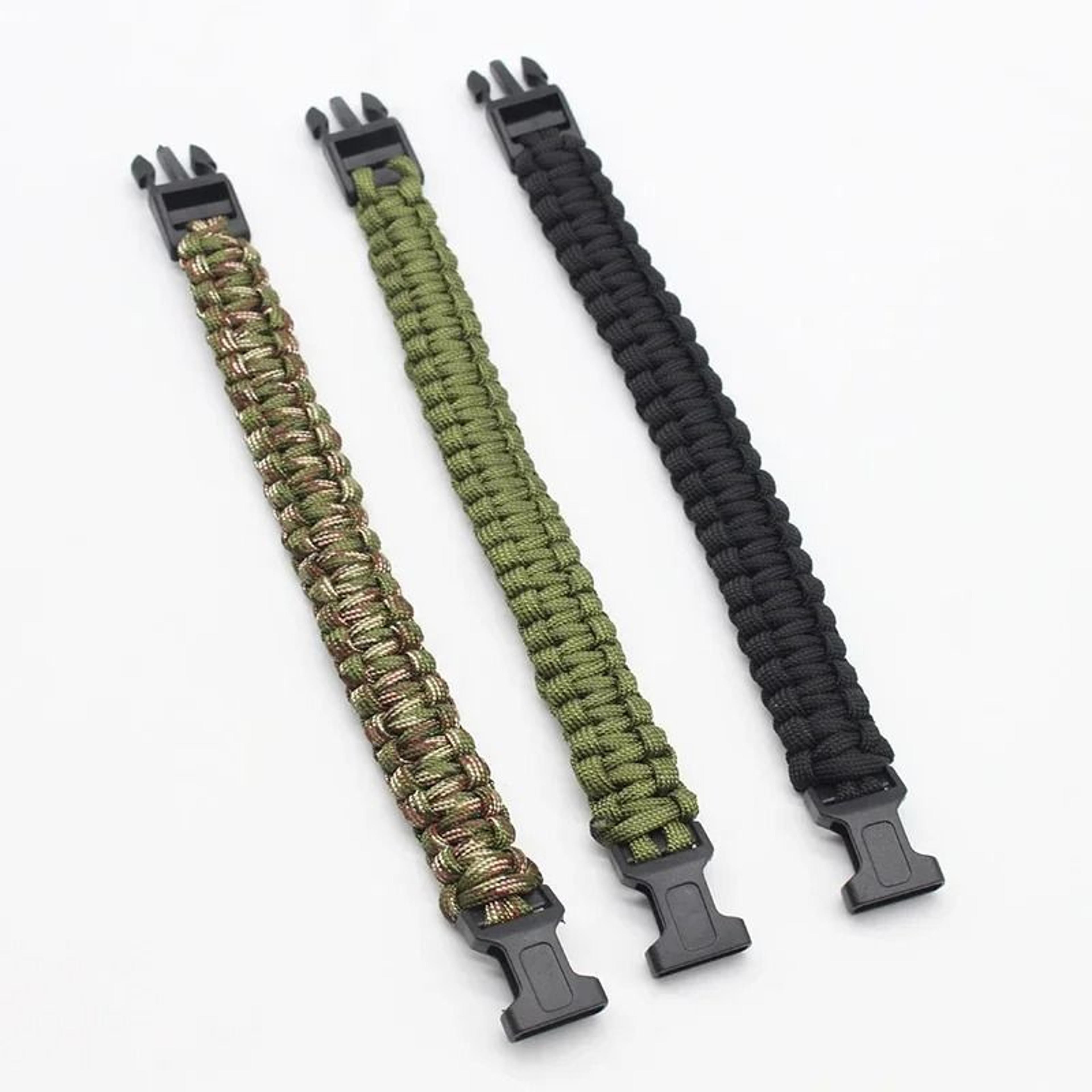 trailready seven core paracord survival bracelet for camping and emergencies