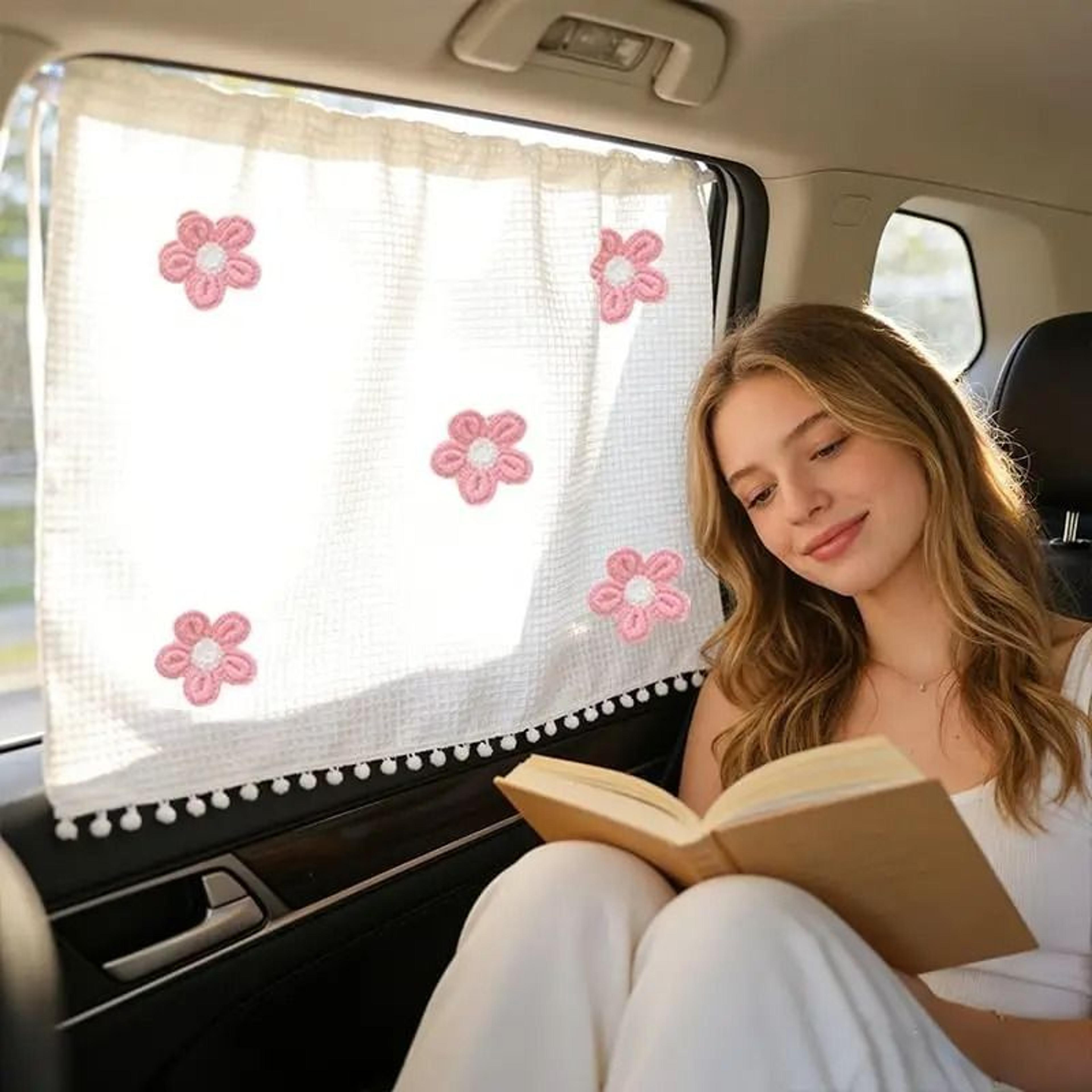 1pc cartoon car side window sunshade for kids uv protection