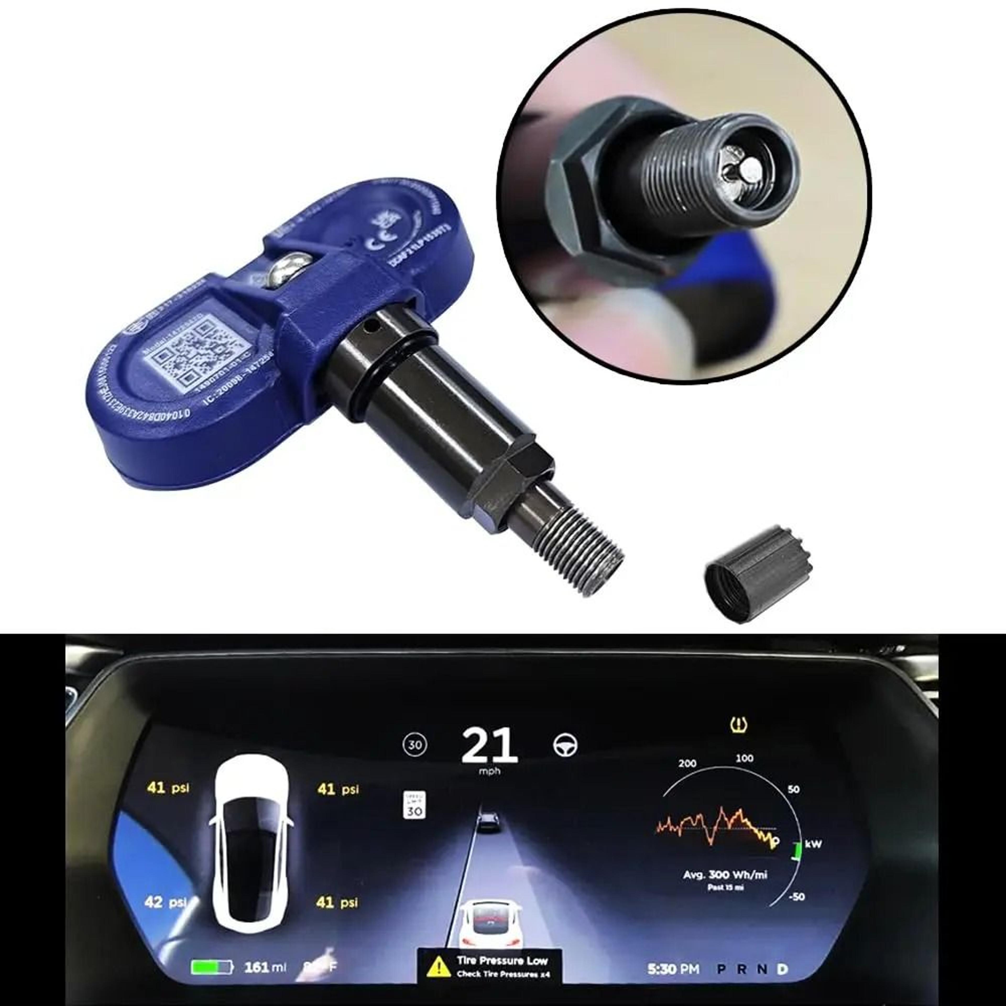 1 to 4 pcs tesla bluetooth tpms tire pressure sensors