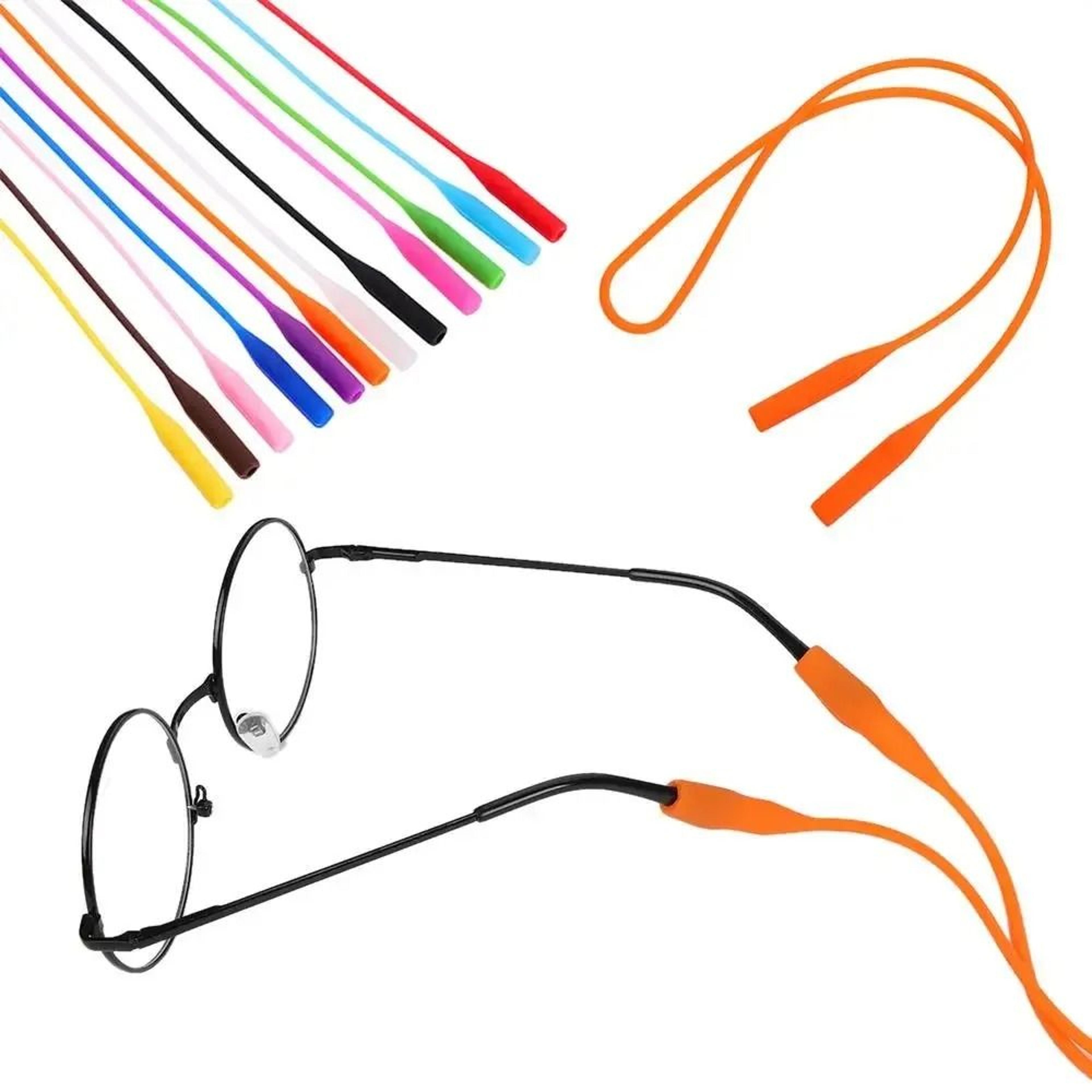 flexible silicone eyeglasses strap anti slip sports glasses holder for active everyday wear