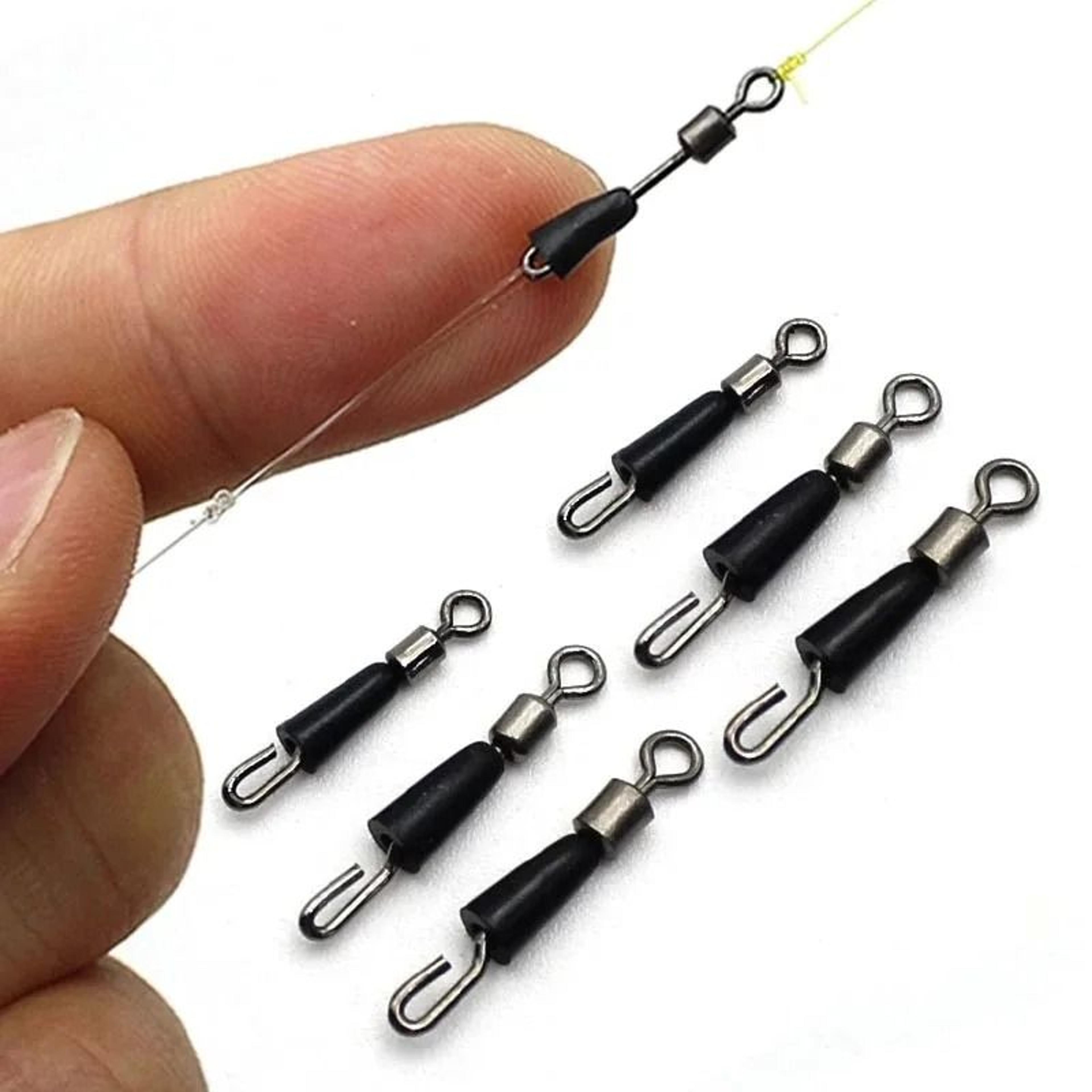 heavy duty ball bearing fishing swivels with solid rings for smooth rig rotation
