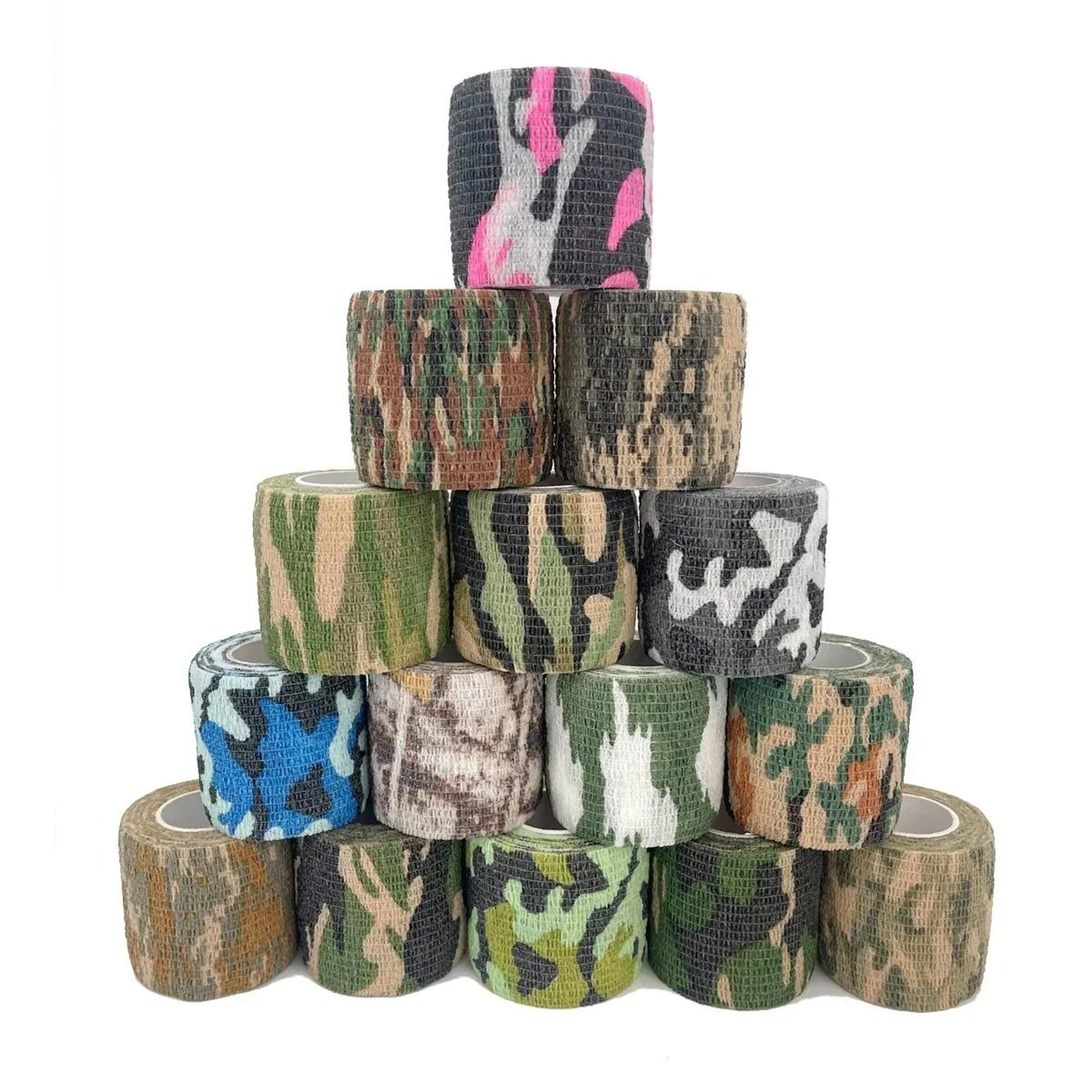 waterproof camouflage self adhesive wrap tape for hunting camping and outdoor gear protection