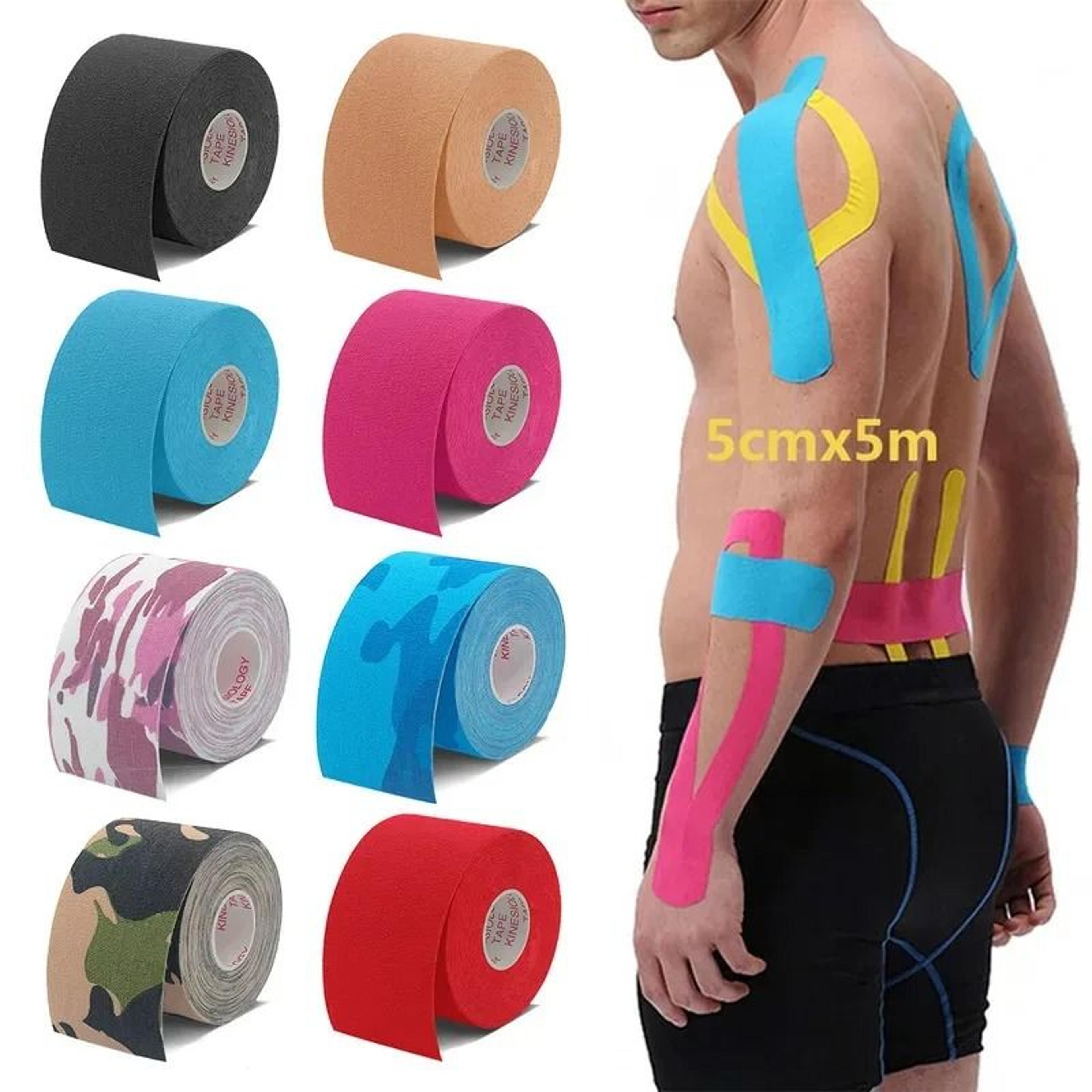 flexmotion waterproof kinesiology sports tape