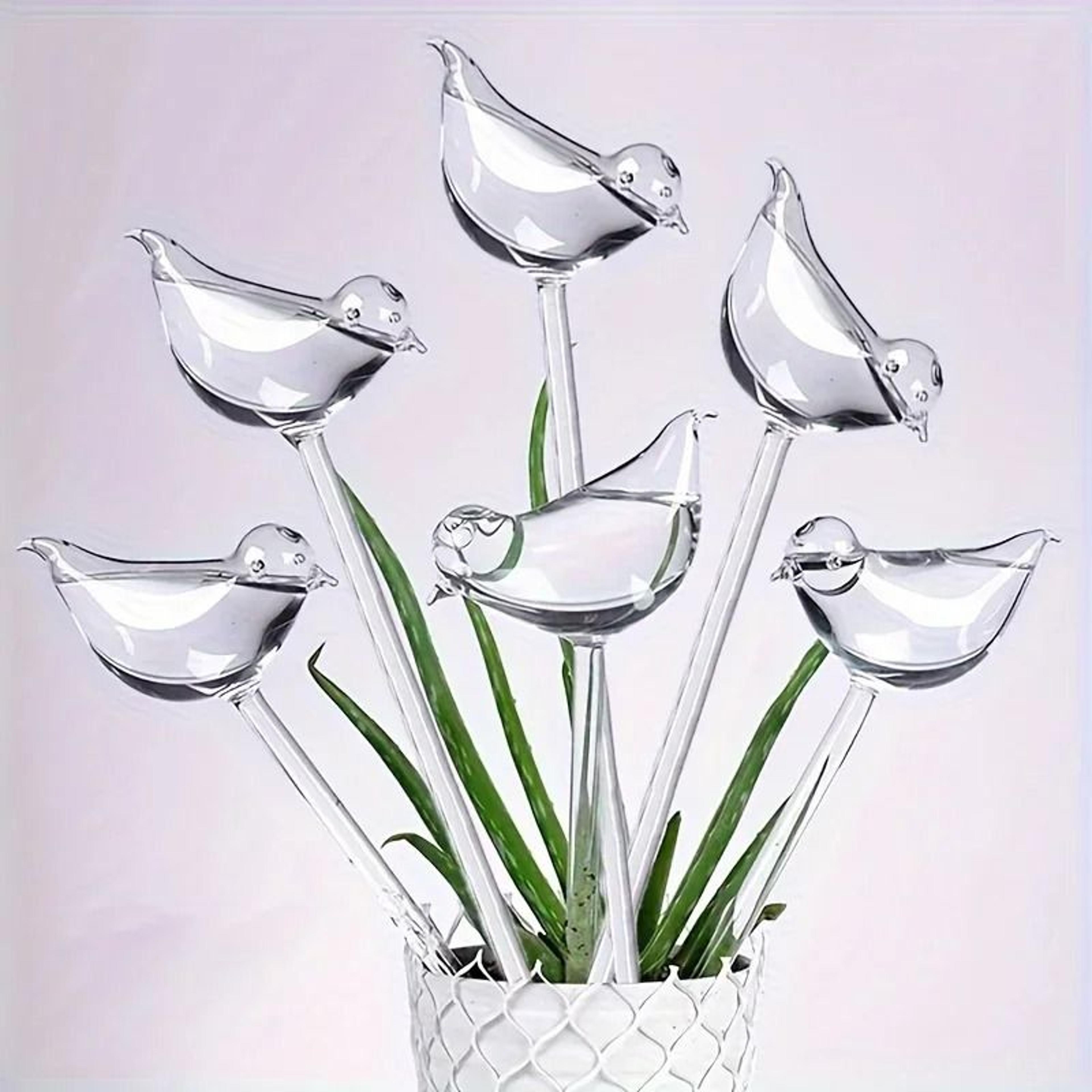 bird shape automatic plant waterer and self watering spikes