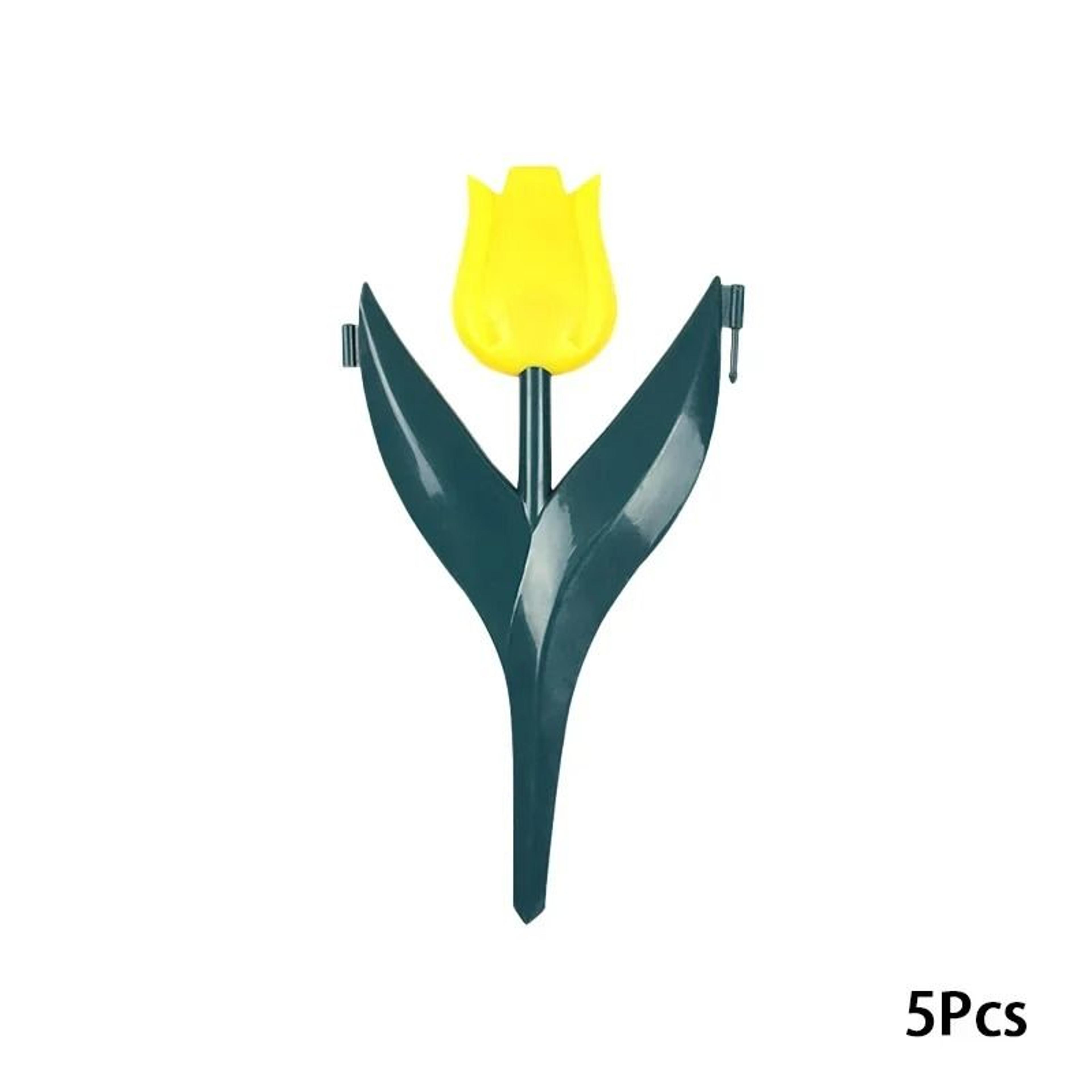 ten piece tulip garden fence edging for flower beds lawns and pathways