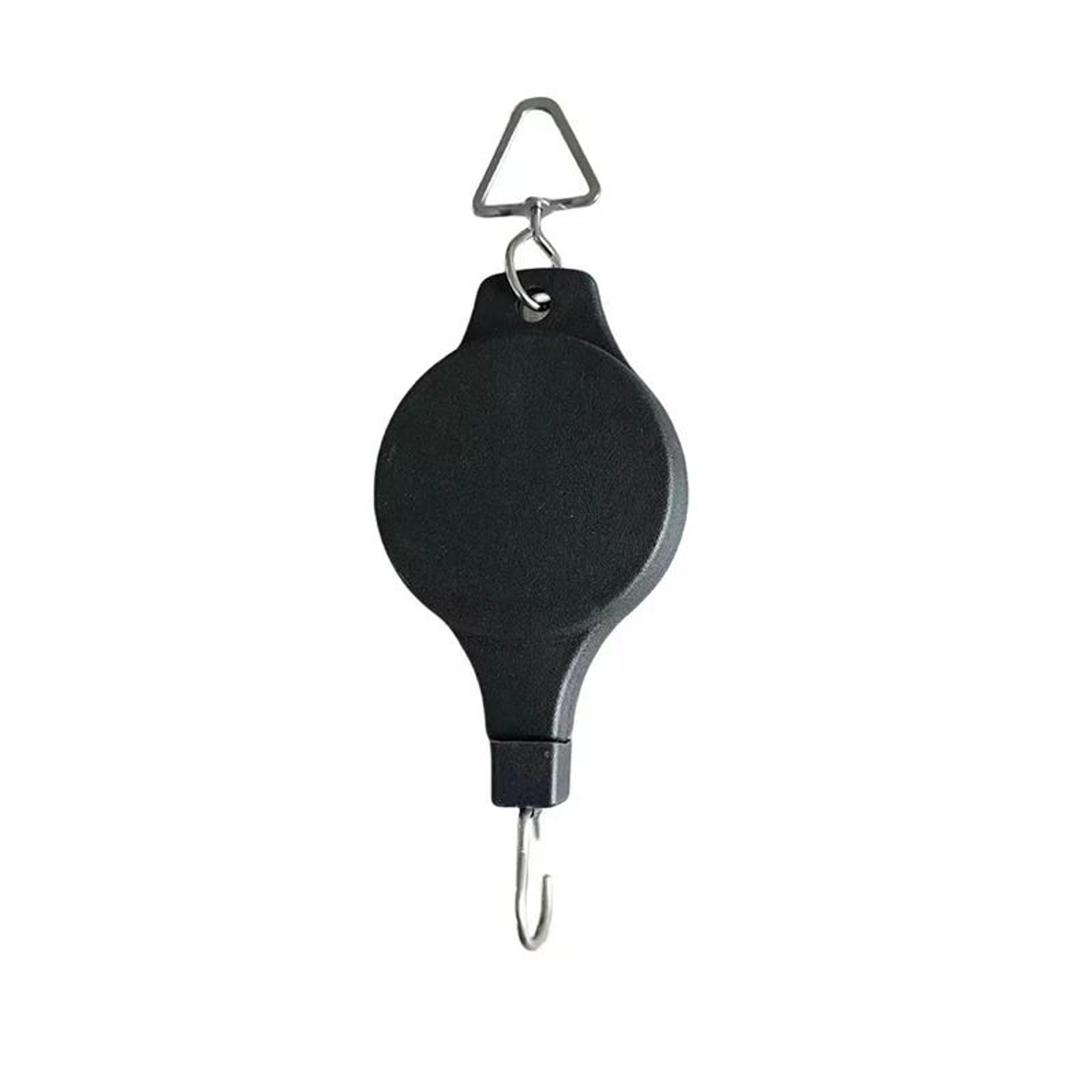 adjustable retractable plant pulley hook for easy hanging basket watering and care
