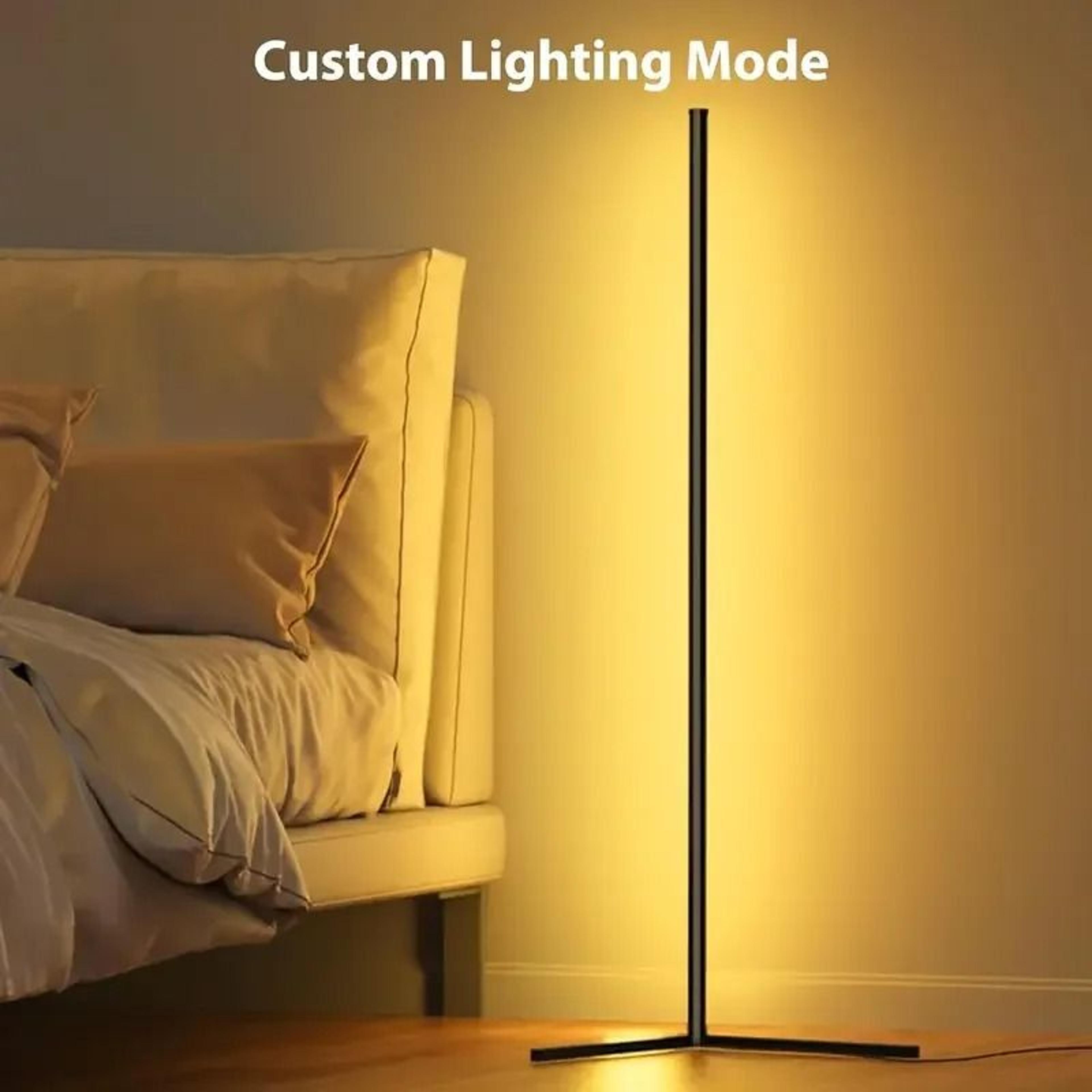 smart rgb fantasy floor lamp with music sync