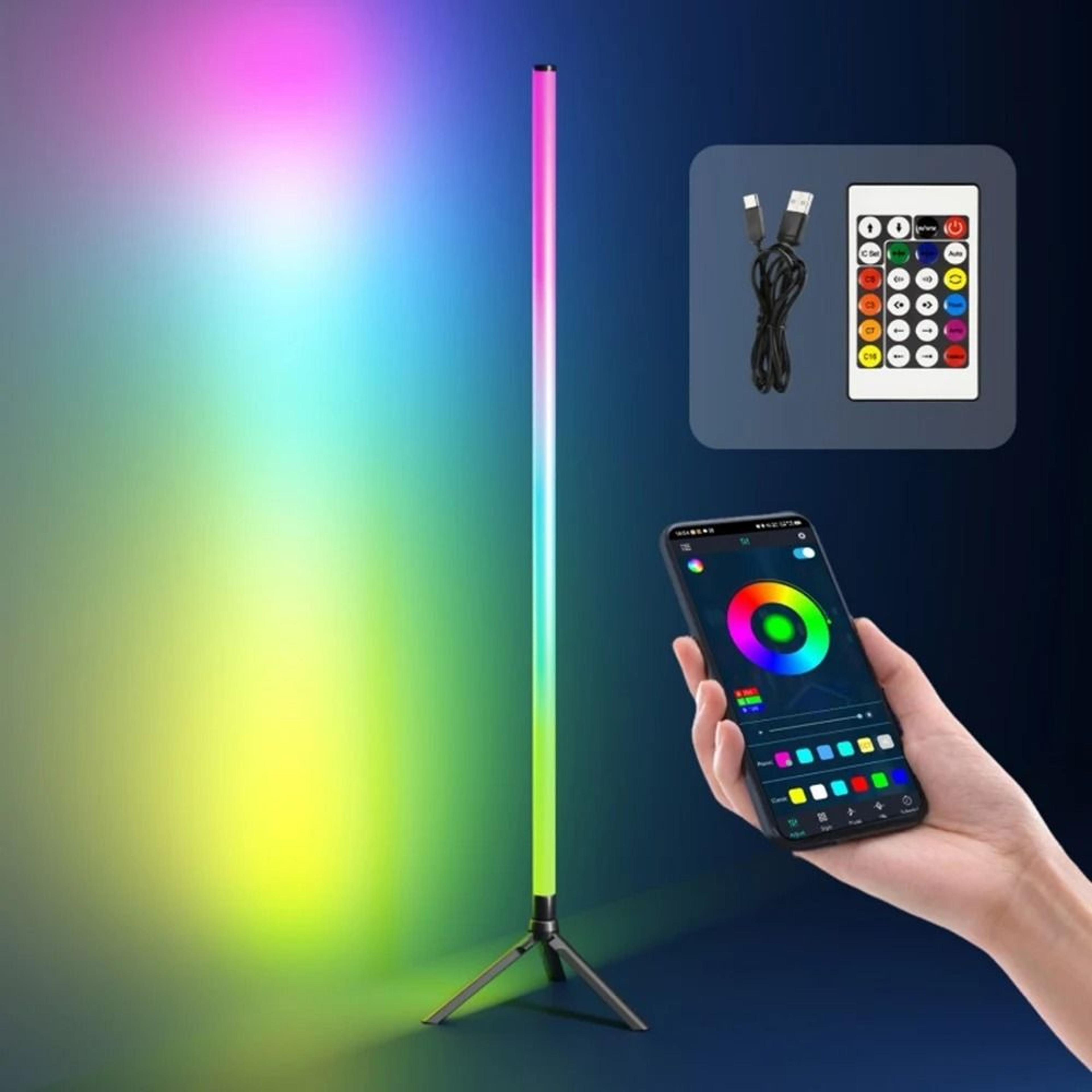 103cm smart rgb cct floor lamp with app control