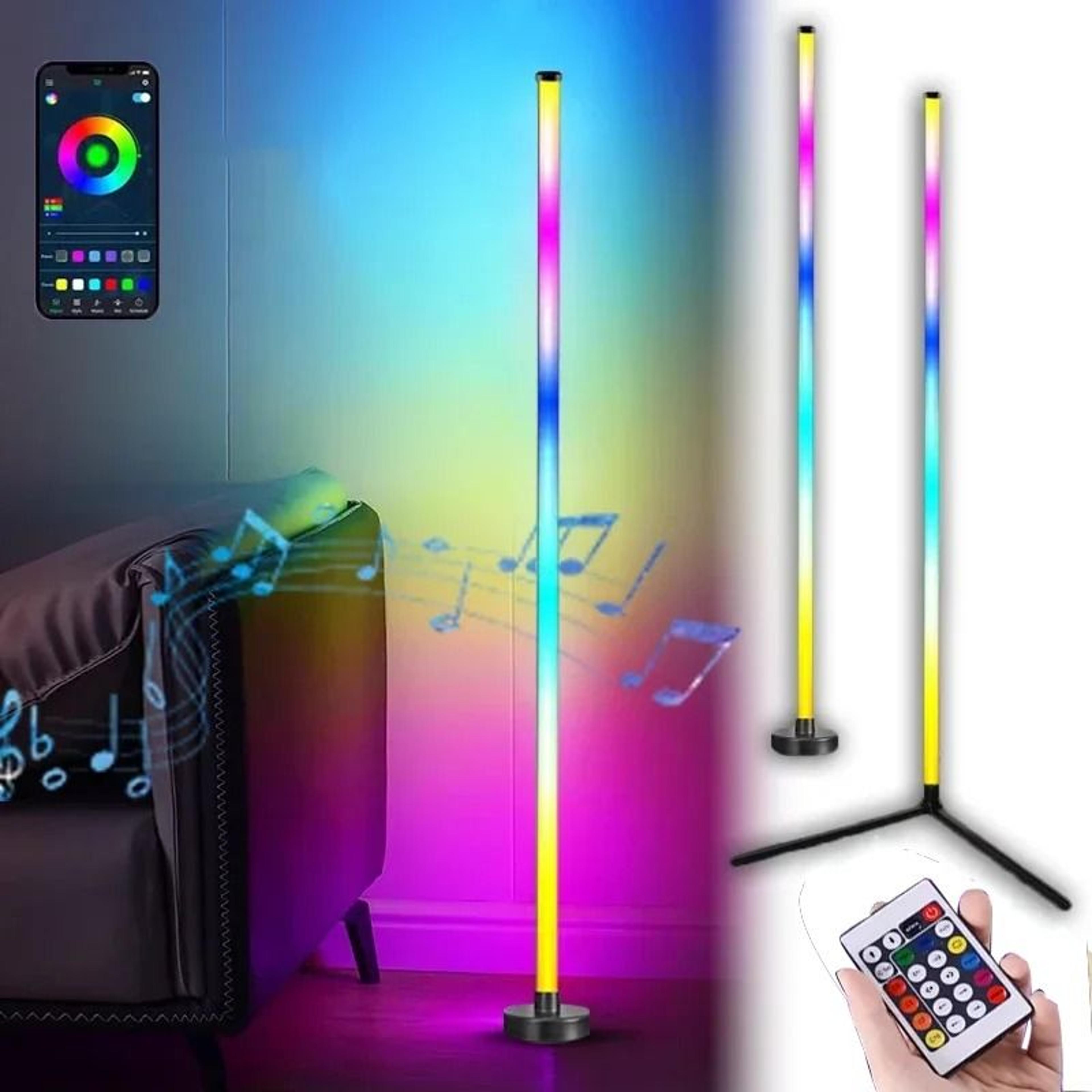 lumivibe 103cm smart rgb corner floor lamp