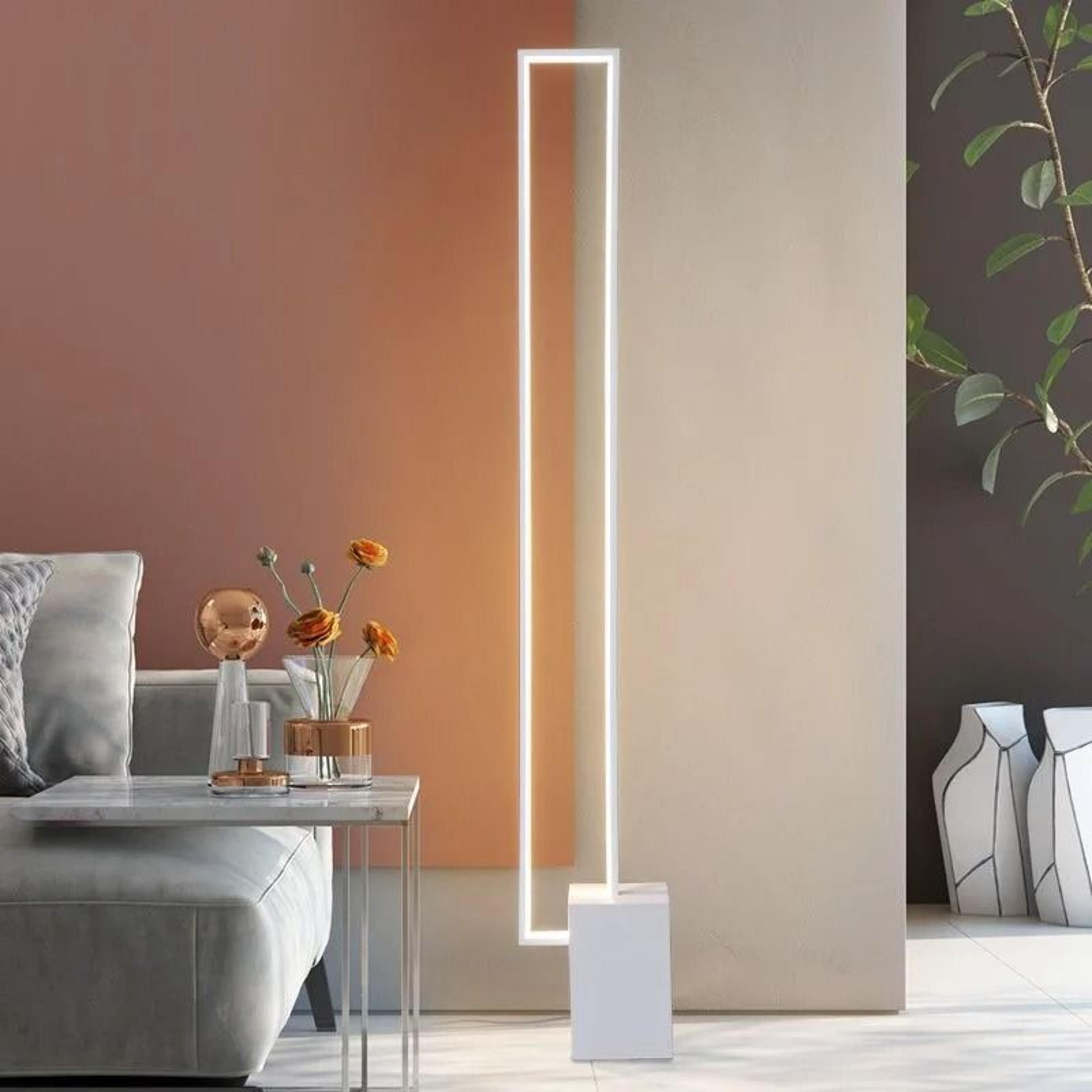 luminordic smart rgb dimmable led floor lamp for modern home ambience