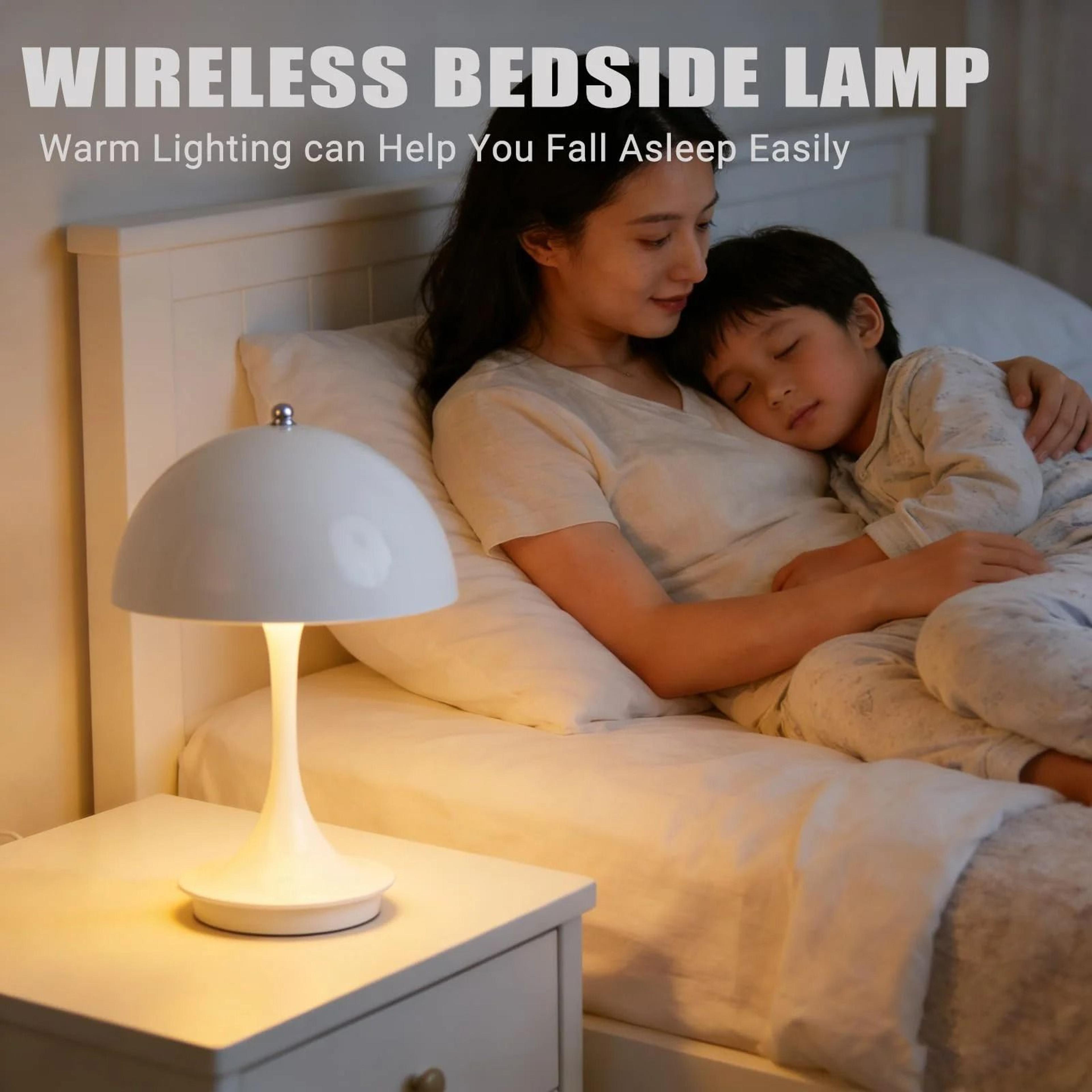 rechargeable nordic aluminum acrylic table lamp for modern ambient home lighting