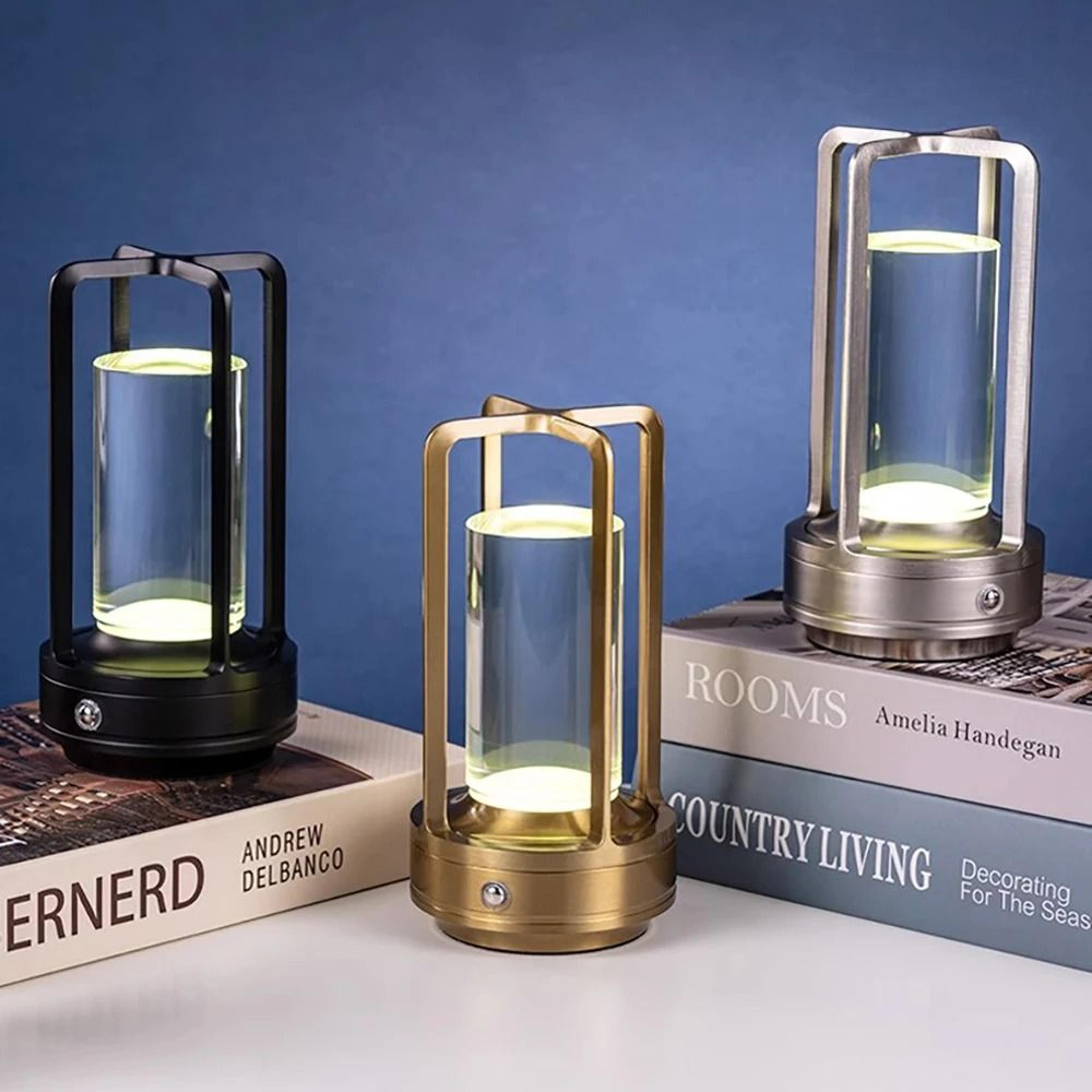 rechargeable touch table lamp with dimmable light for cozy everyday spaces