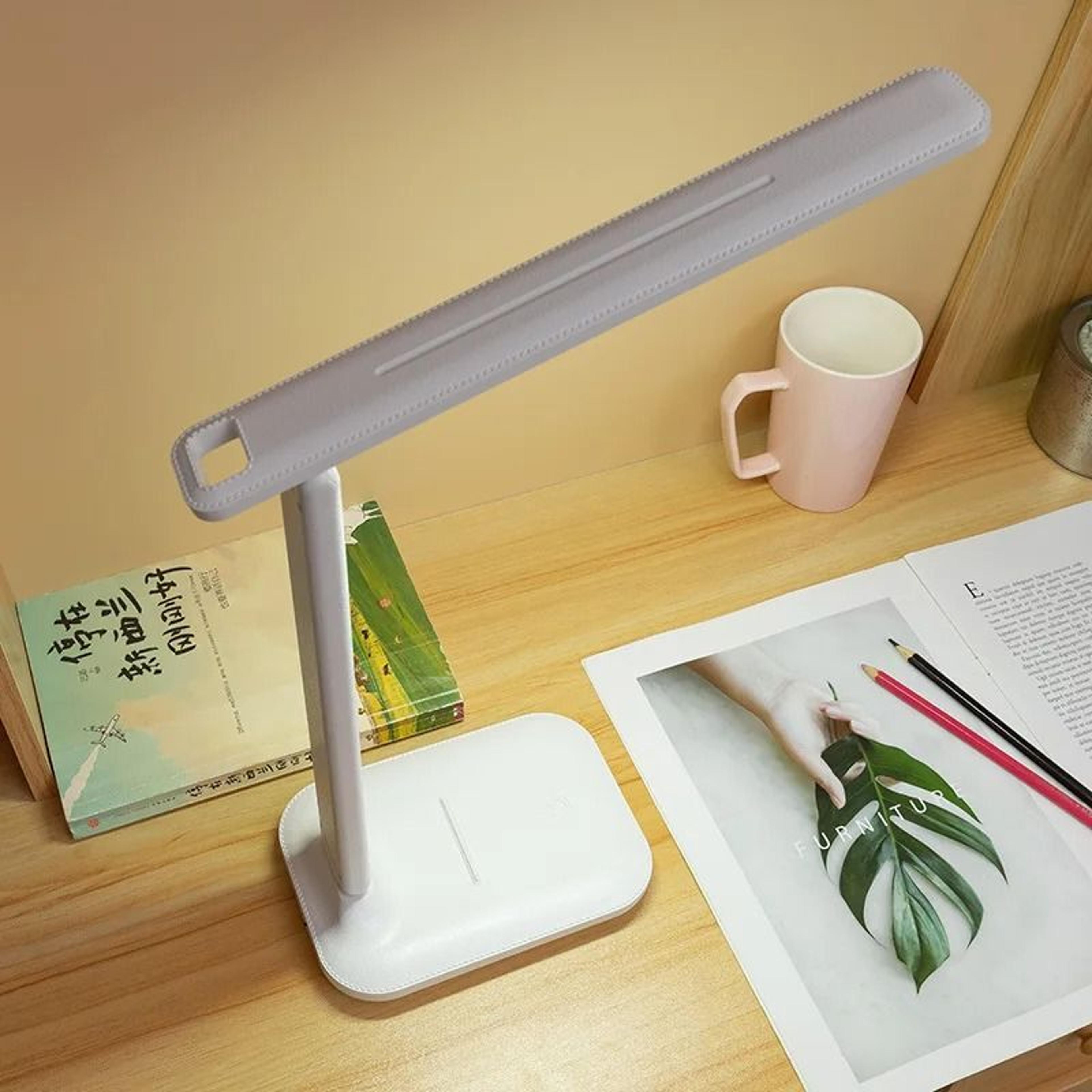 rechargeable touch desk lamp with dimmable eye comfort reading light design
