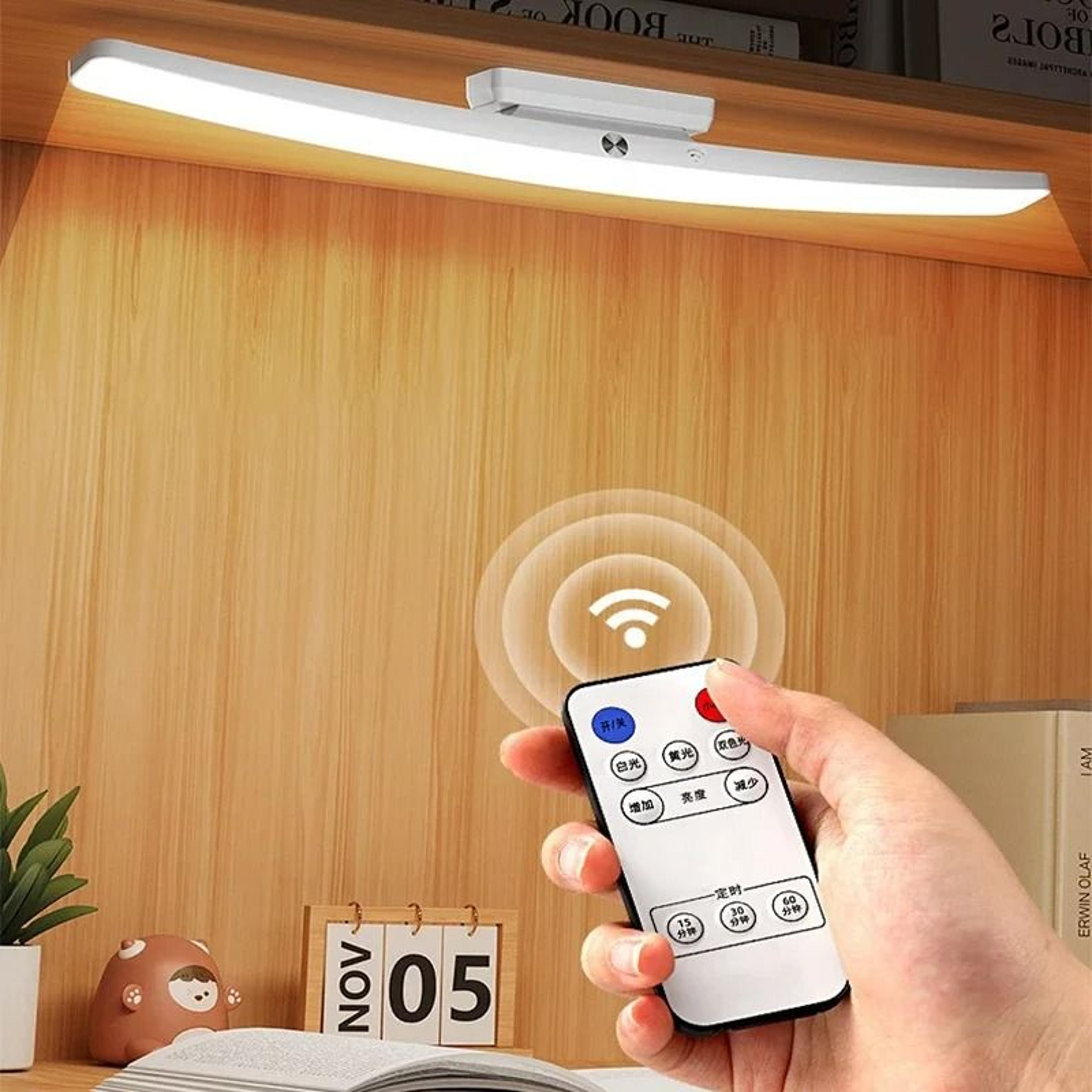 rechargeable magnetic touch desk lamp with stepless dimming for flexible lighting