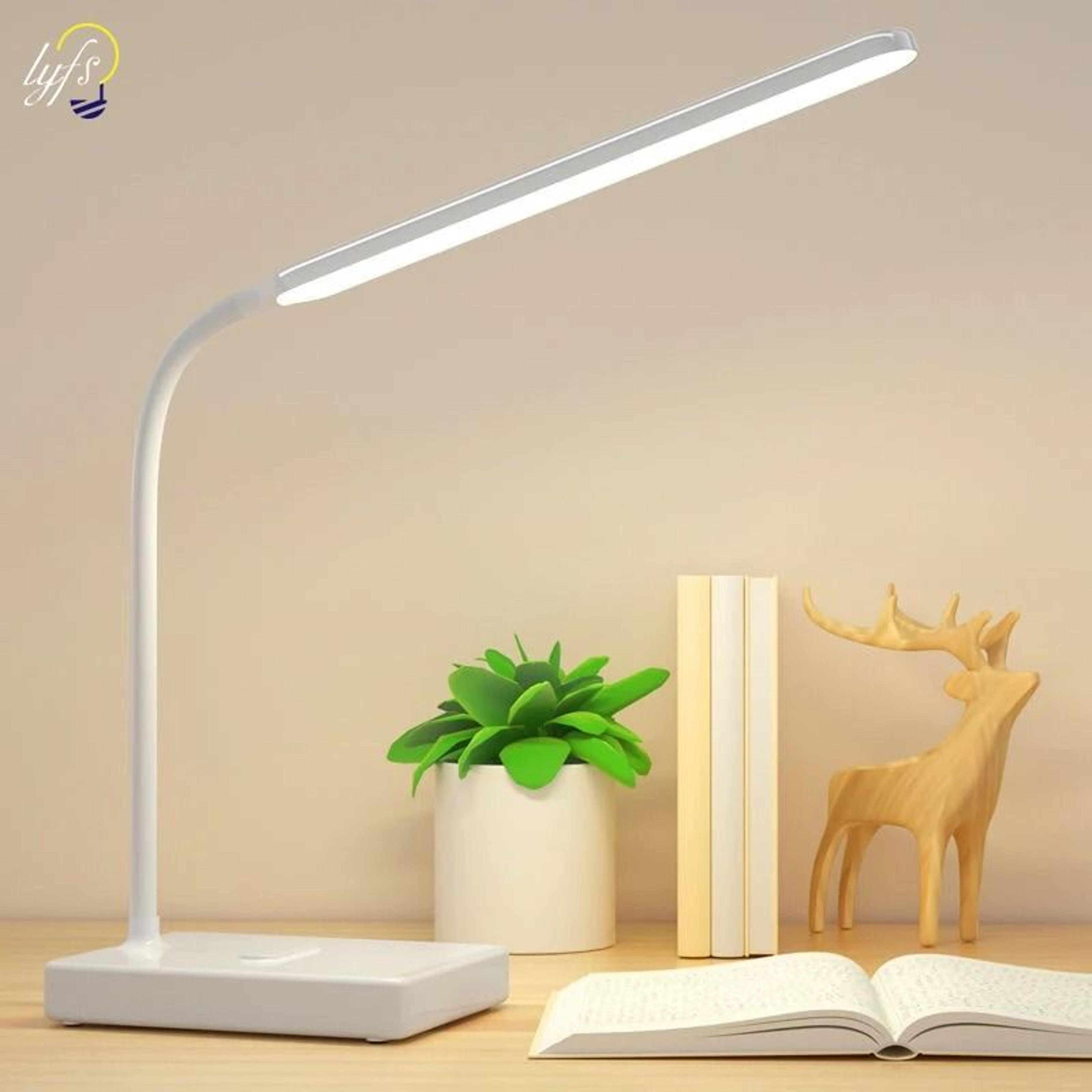 rechargeable touch dimming desk lamp for comfortable reading study and work