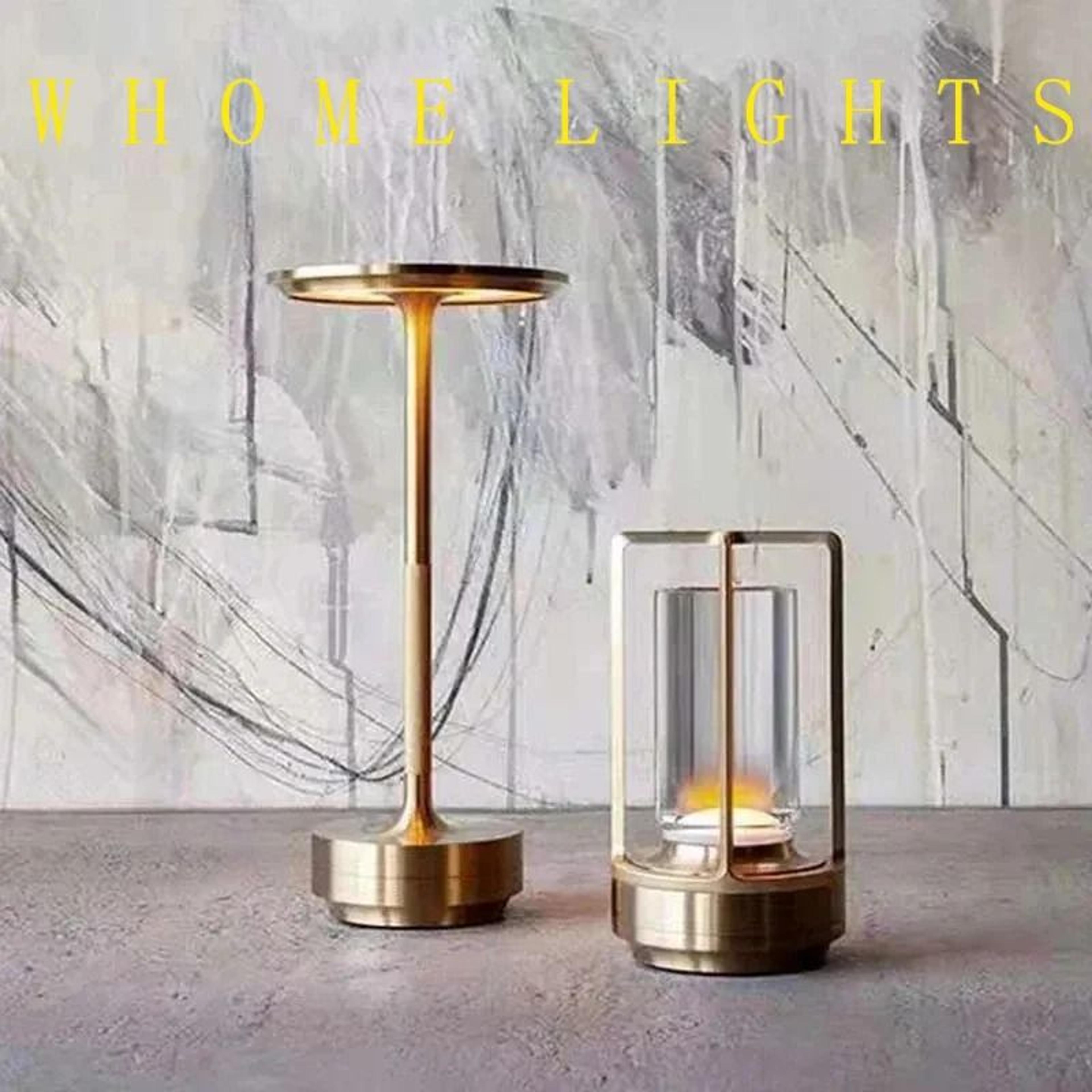 rechargeable cordless table lamp with touch dimming for elegant dining ambiance