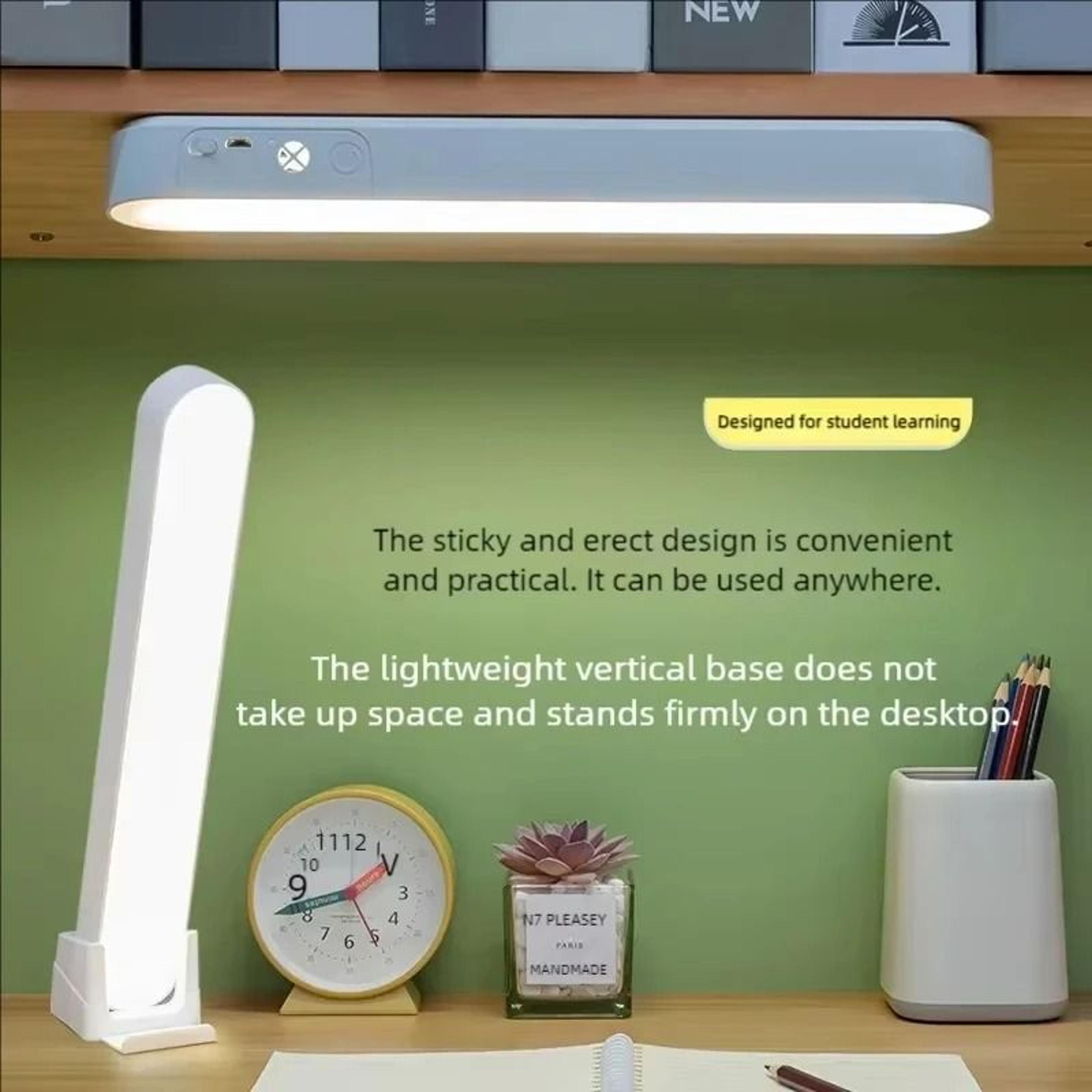 rechargeable magnetic led desk lamp with adjustable dimming for focused work
