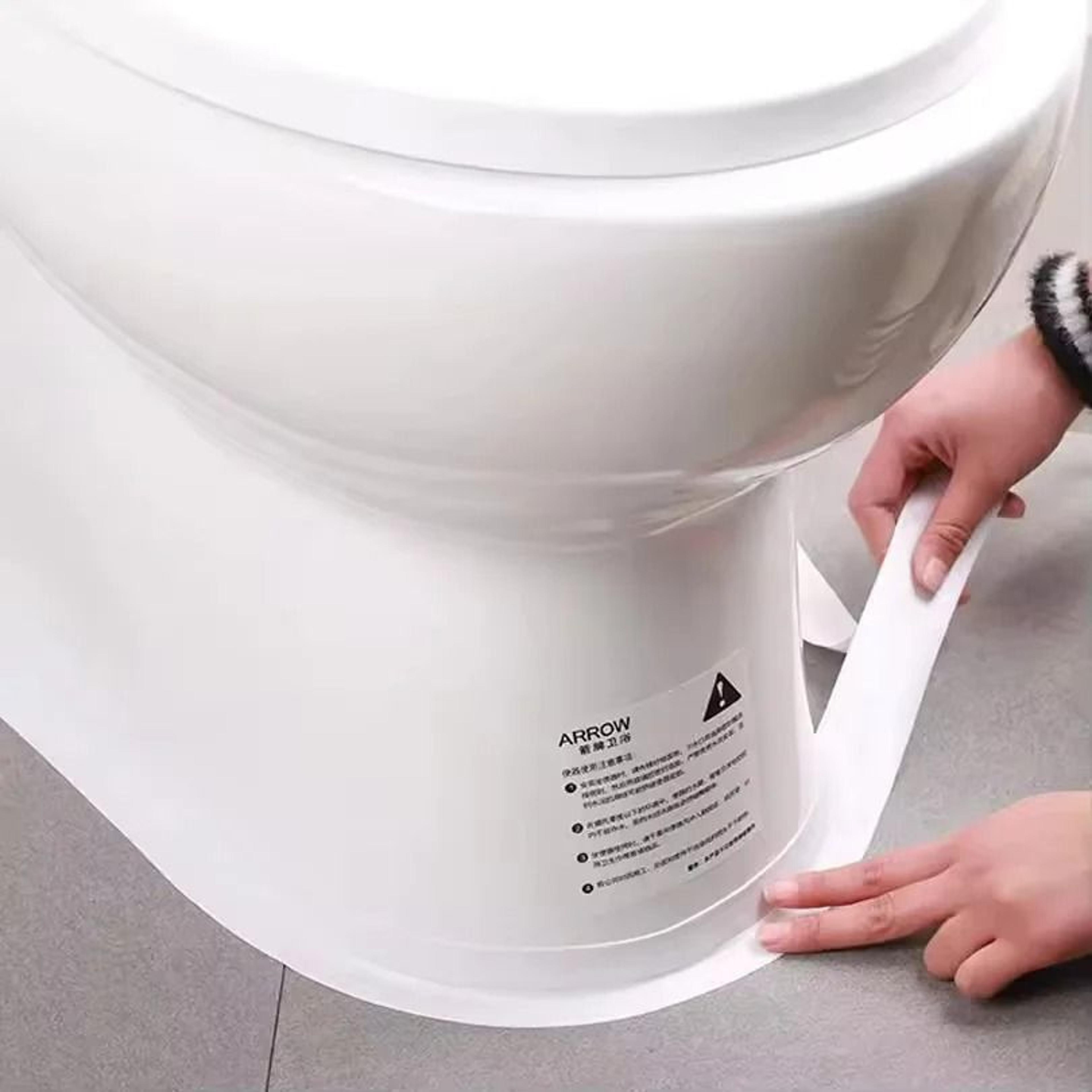 waterproof self adhesive caulk tape for bathroom kitchen sink shower and bathtub sealing