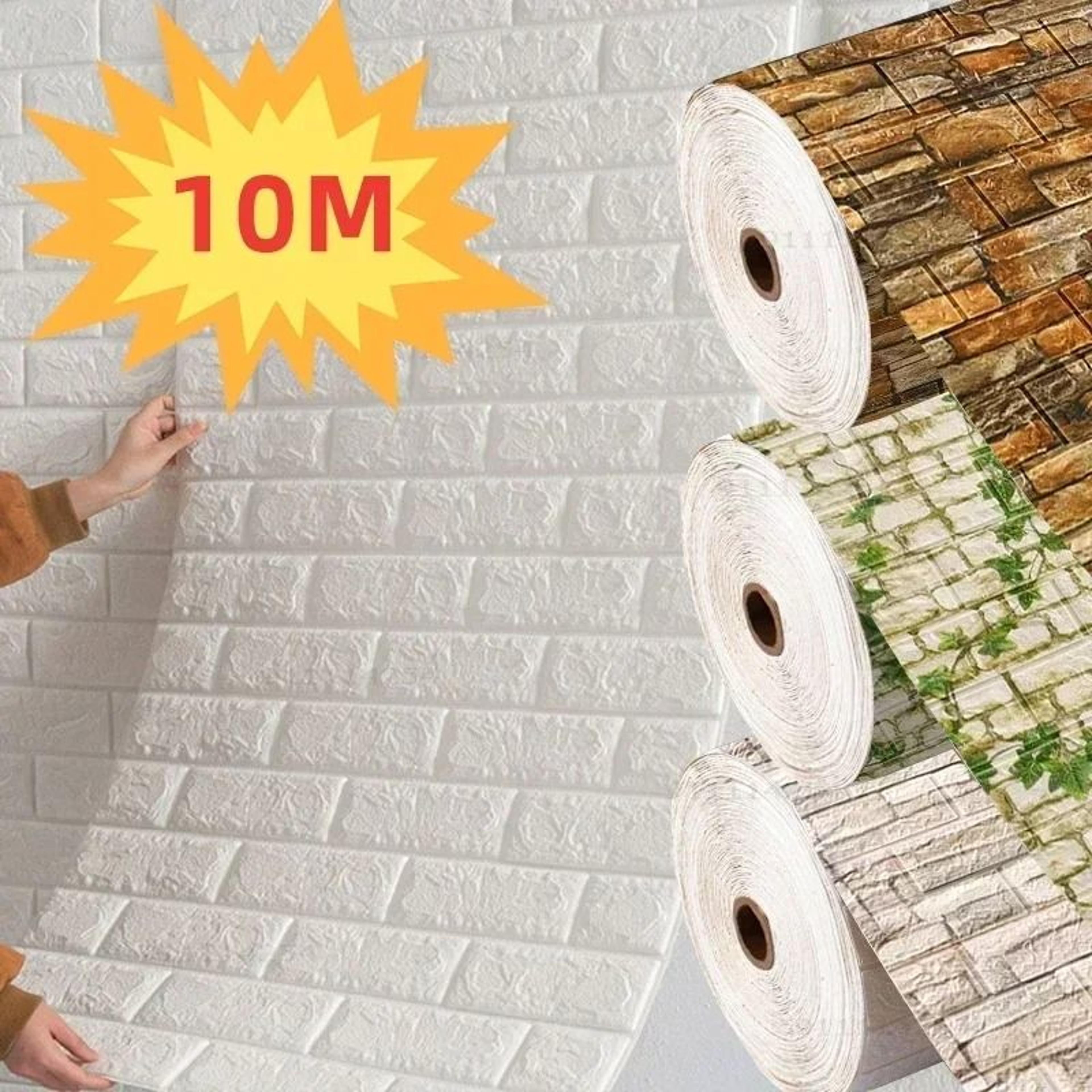 antique 3d foam brick self adhesive waterproof wallpaper for living room bedroom makeovers
