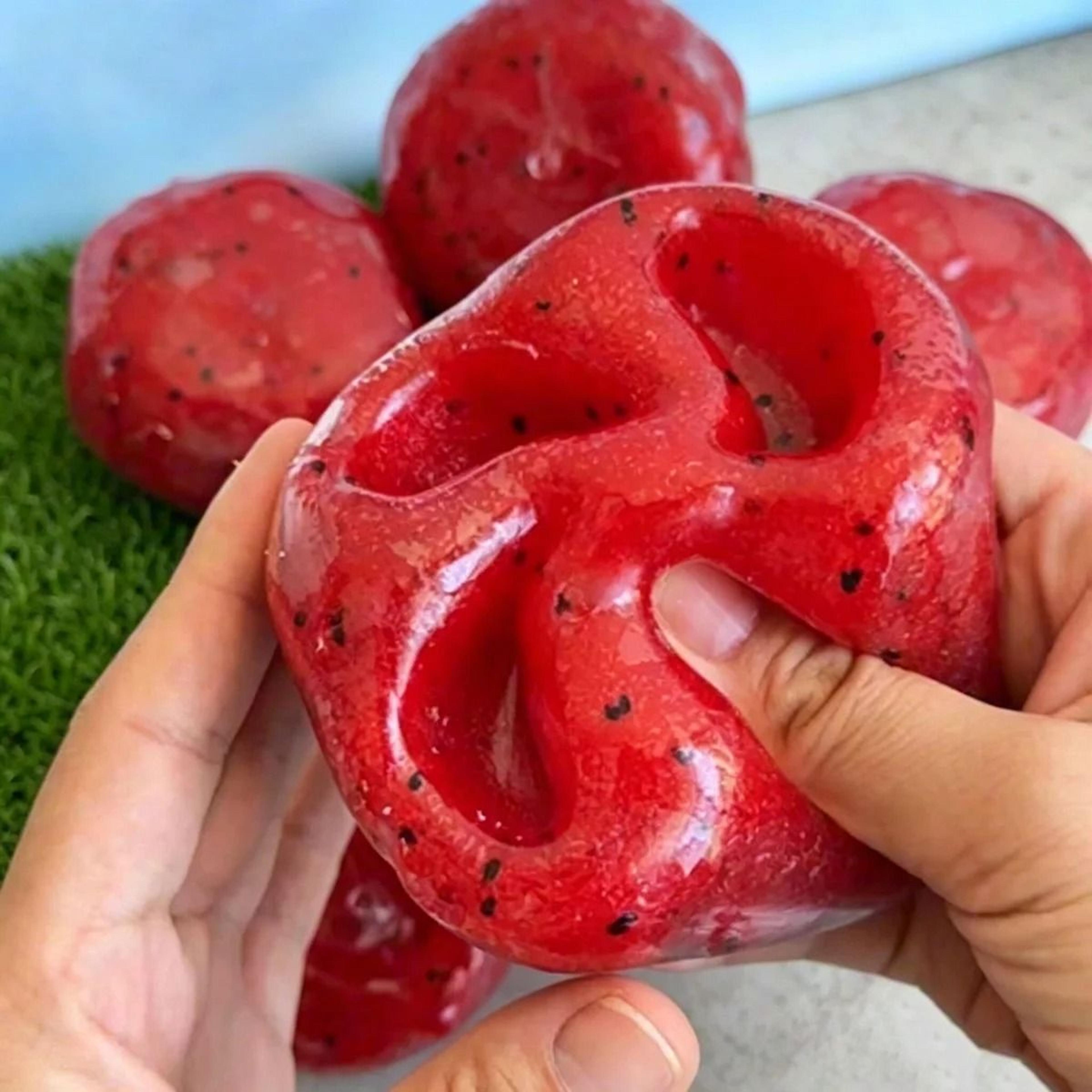 creative watermelon slushie squishy sensory fidget toy for girls teens desk decor gifts
