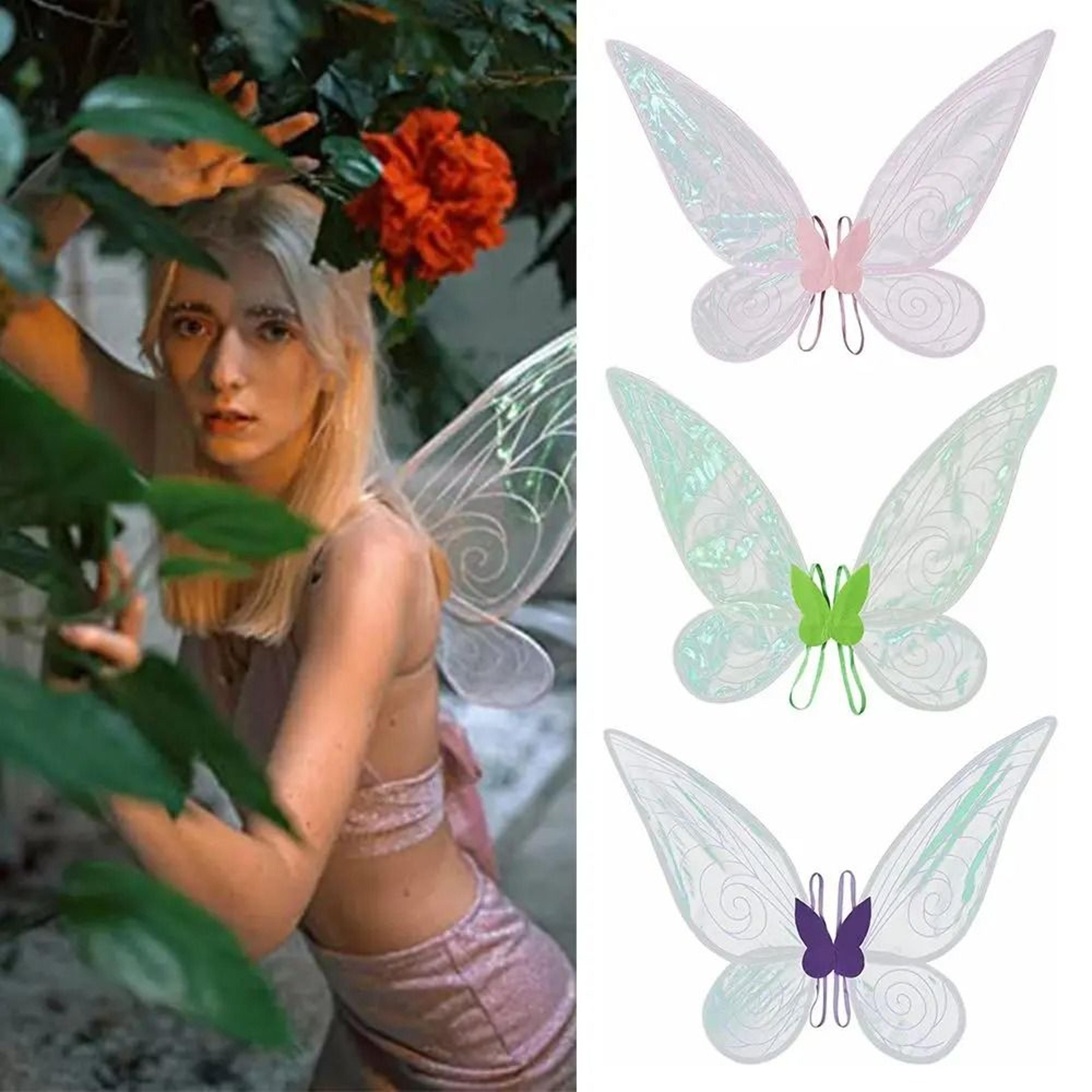 butterfly fairy wings costume for women girls halloween parties cosplay and dress up