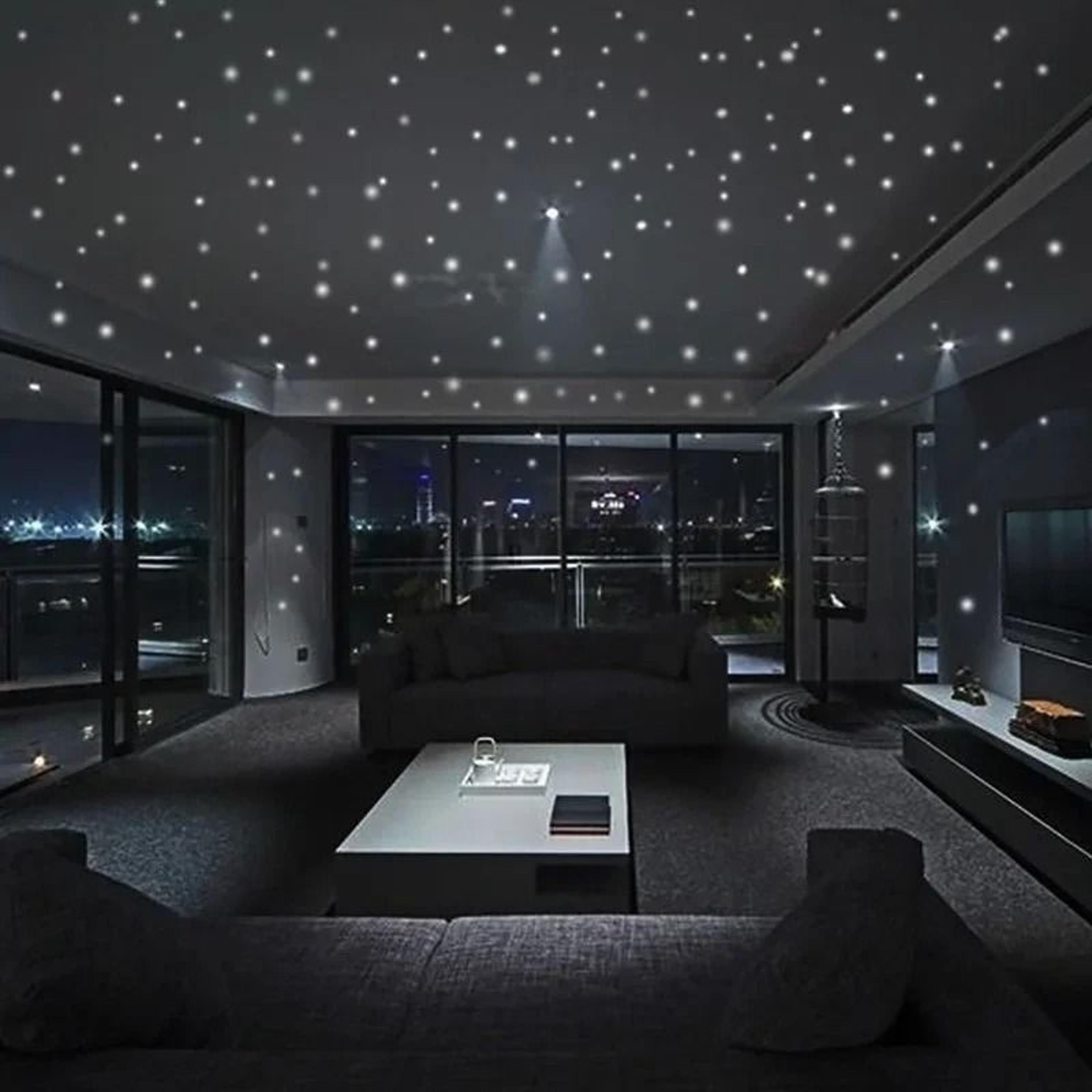 magical 407 piece glow in the dark star wall sticker set