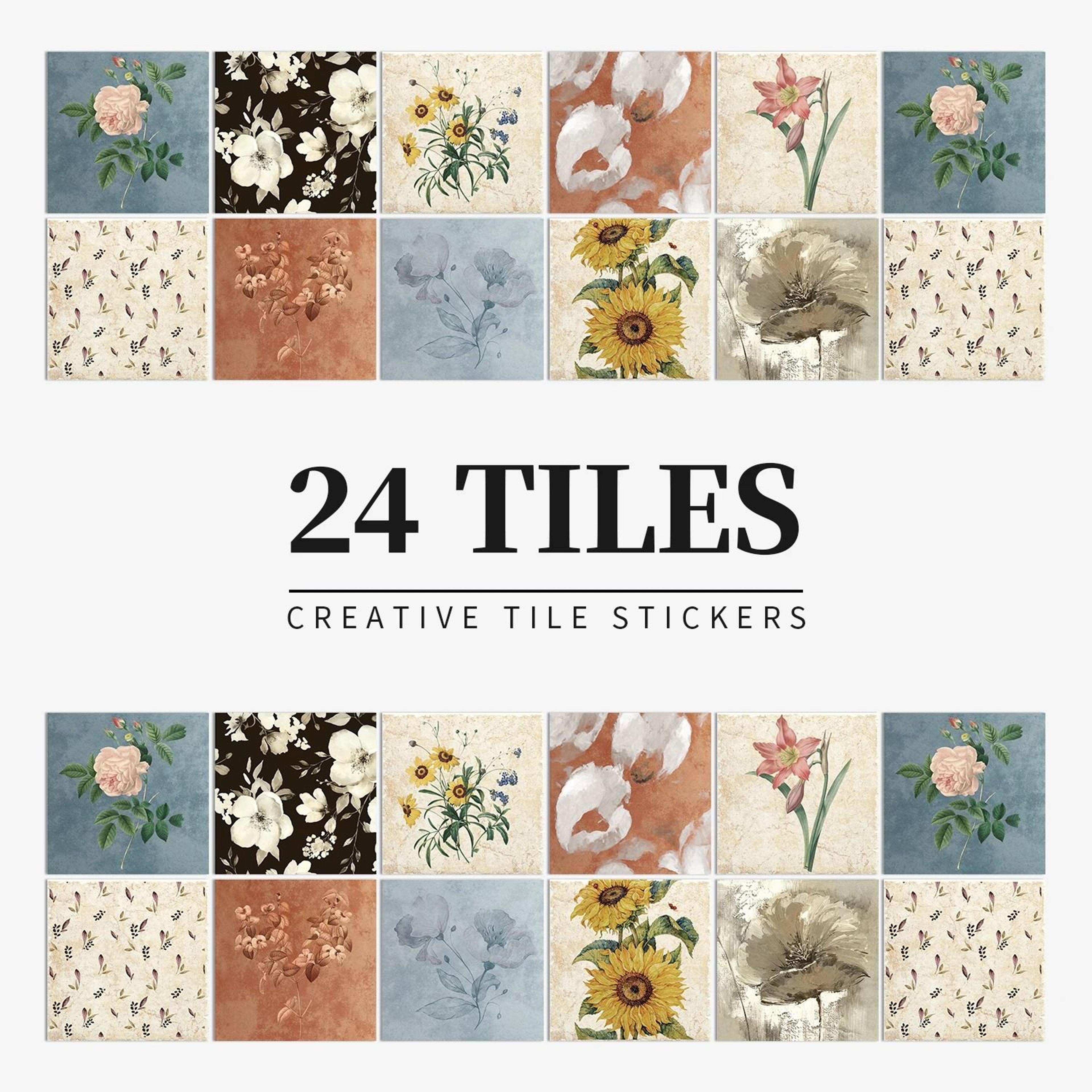 bright waterproof peel and stick tile decals for easy home makeovers
