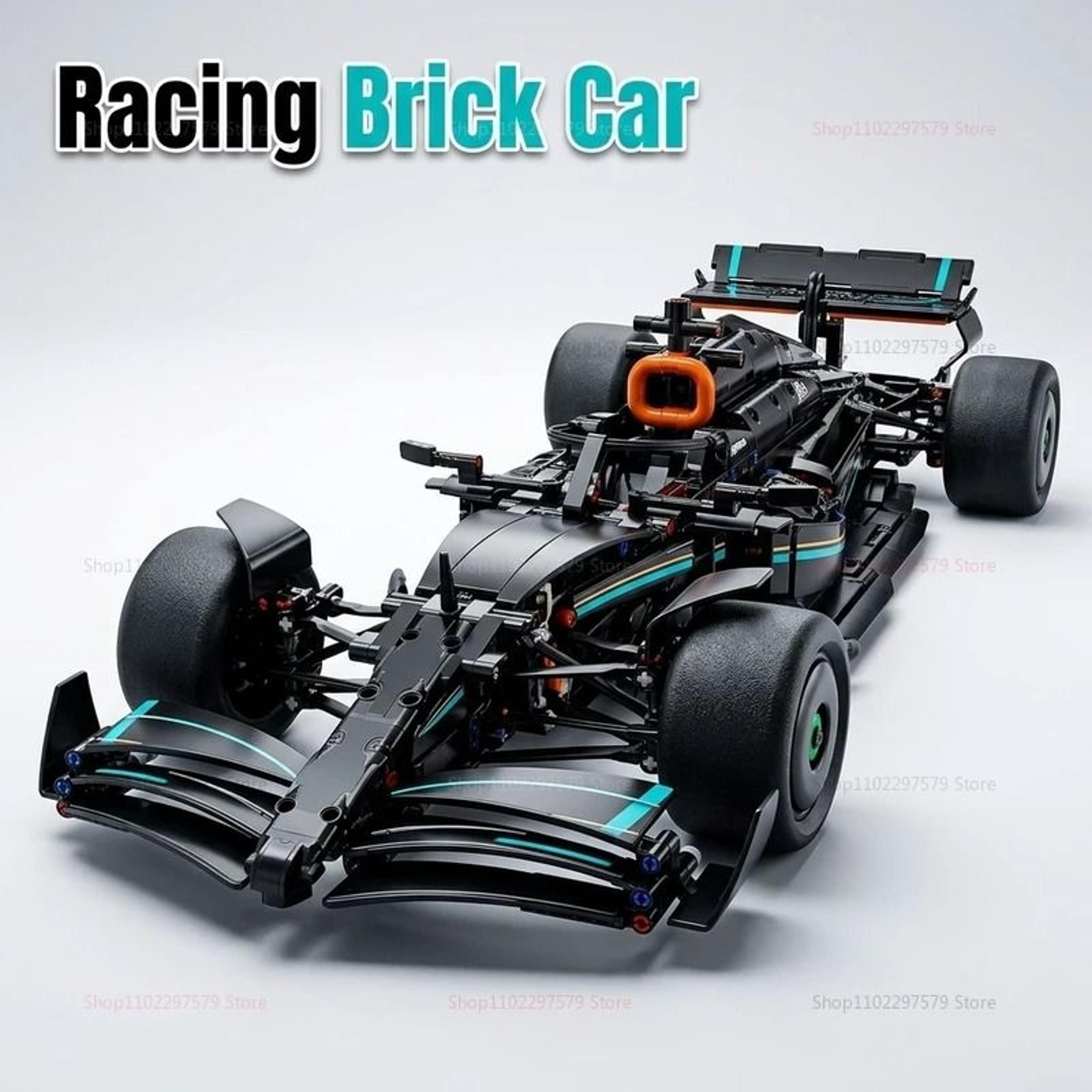 large scale race car building kit delivers rewarding mechanical display experience