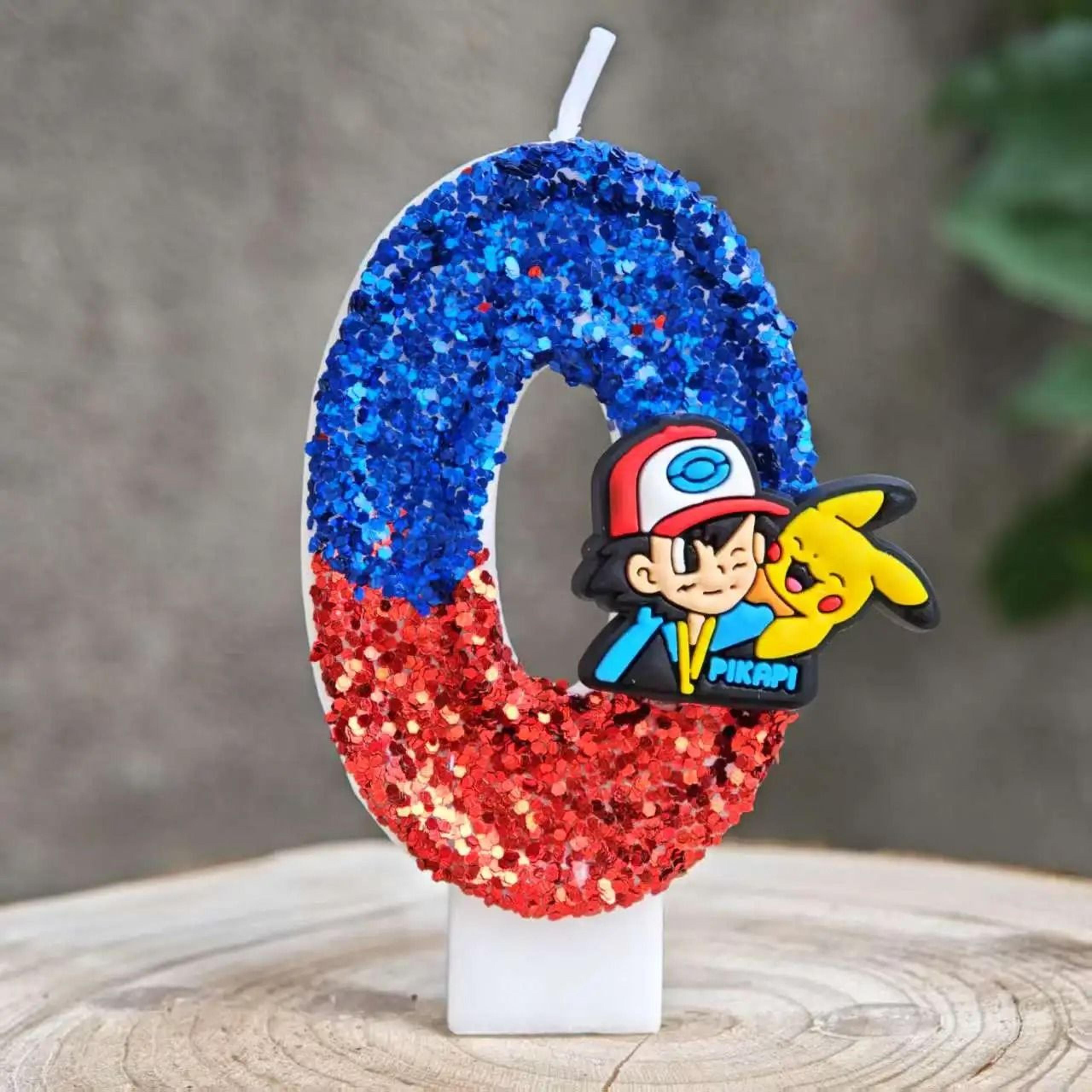 cute monster character birthday candle makes every cake celebration more exciting