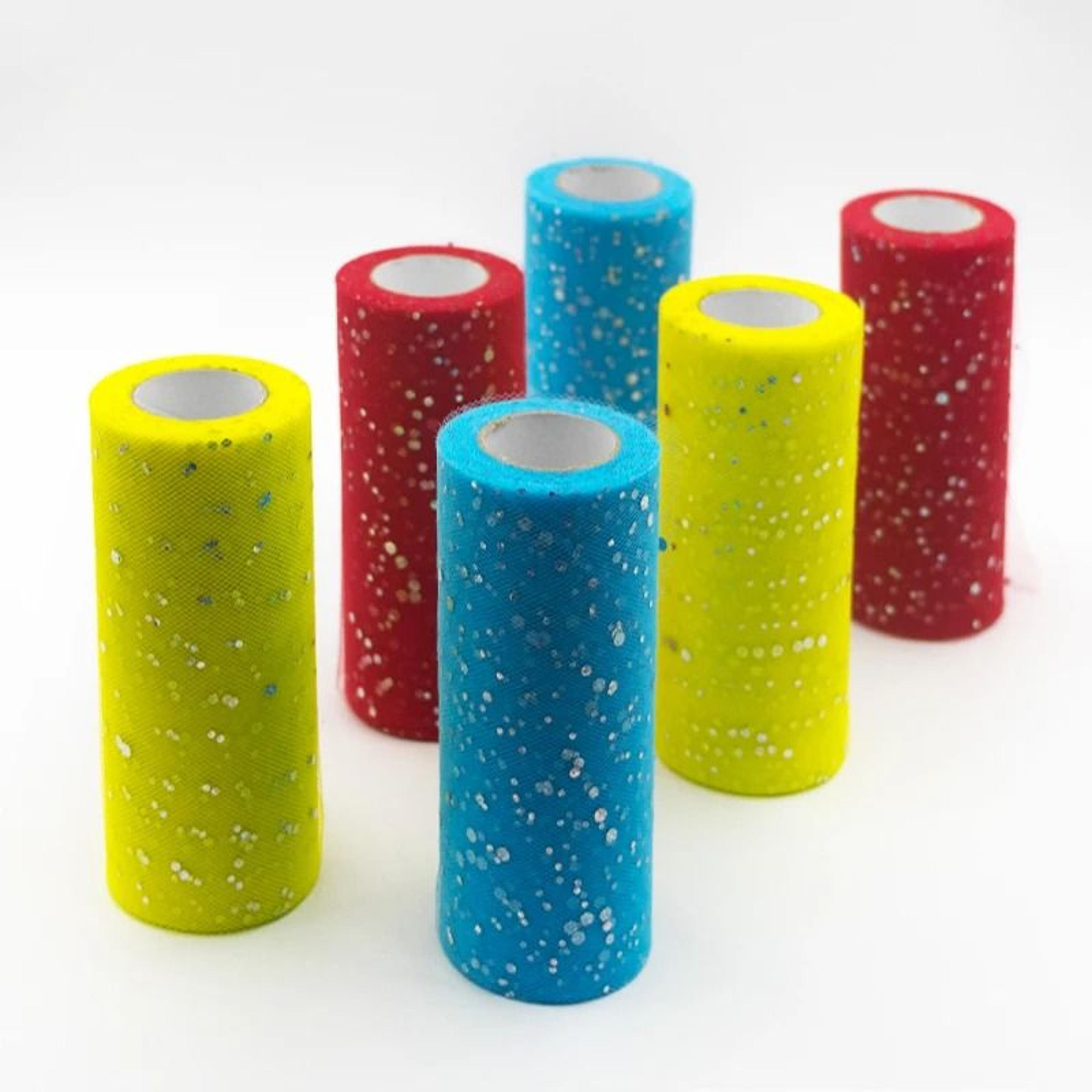 glitter sequin tulle roll adds sparkling elegance to every celebration craft