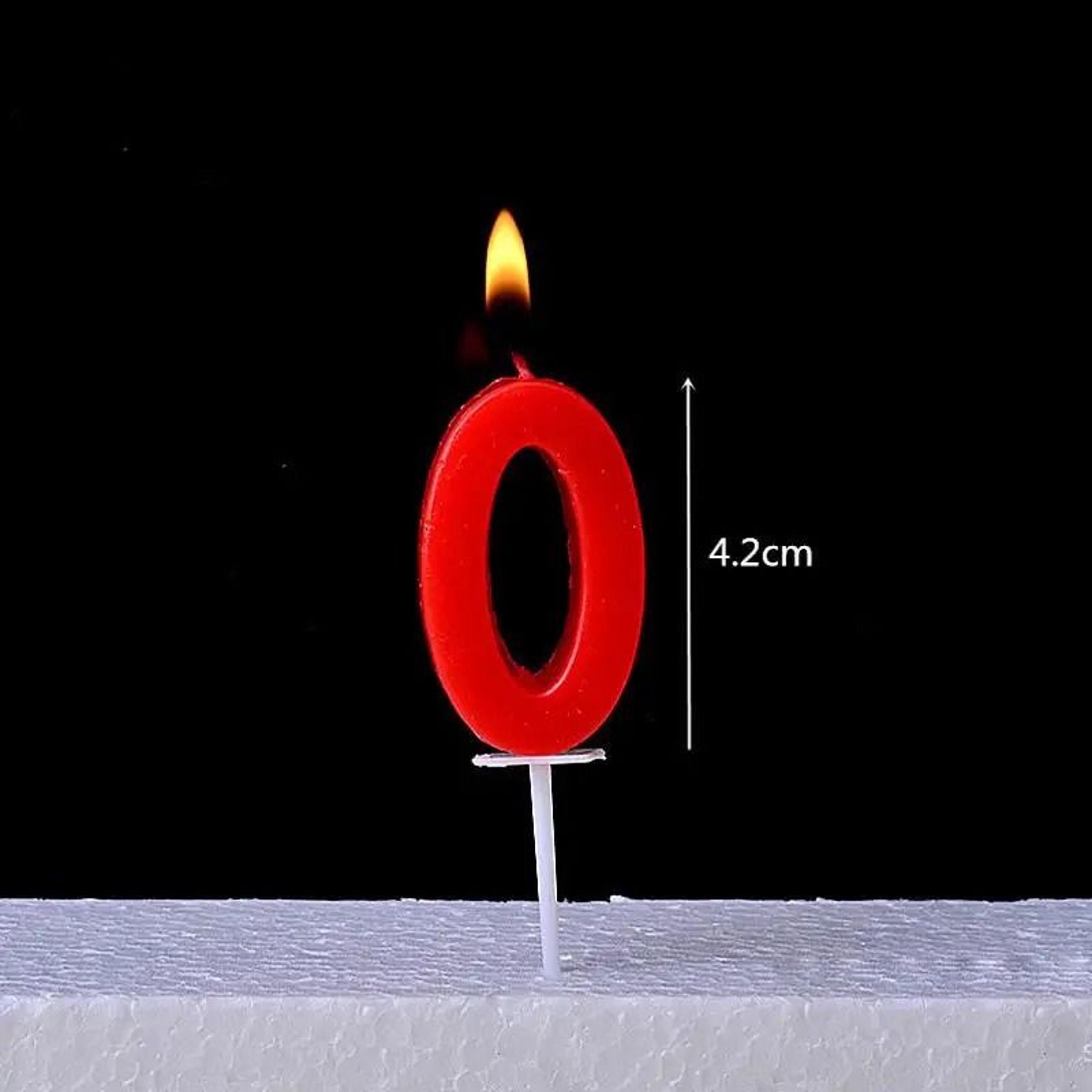 black number birthday candle makes every milestone cake look striking instantly