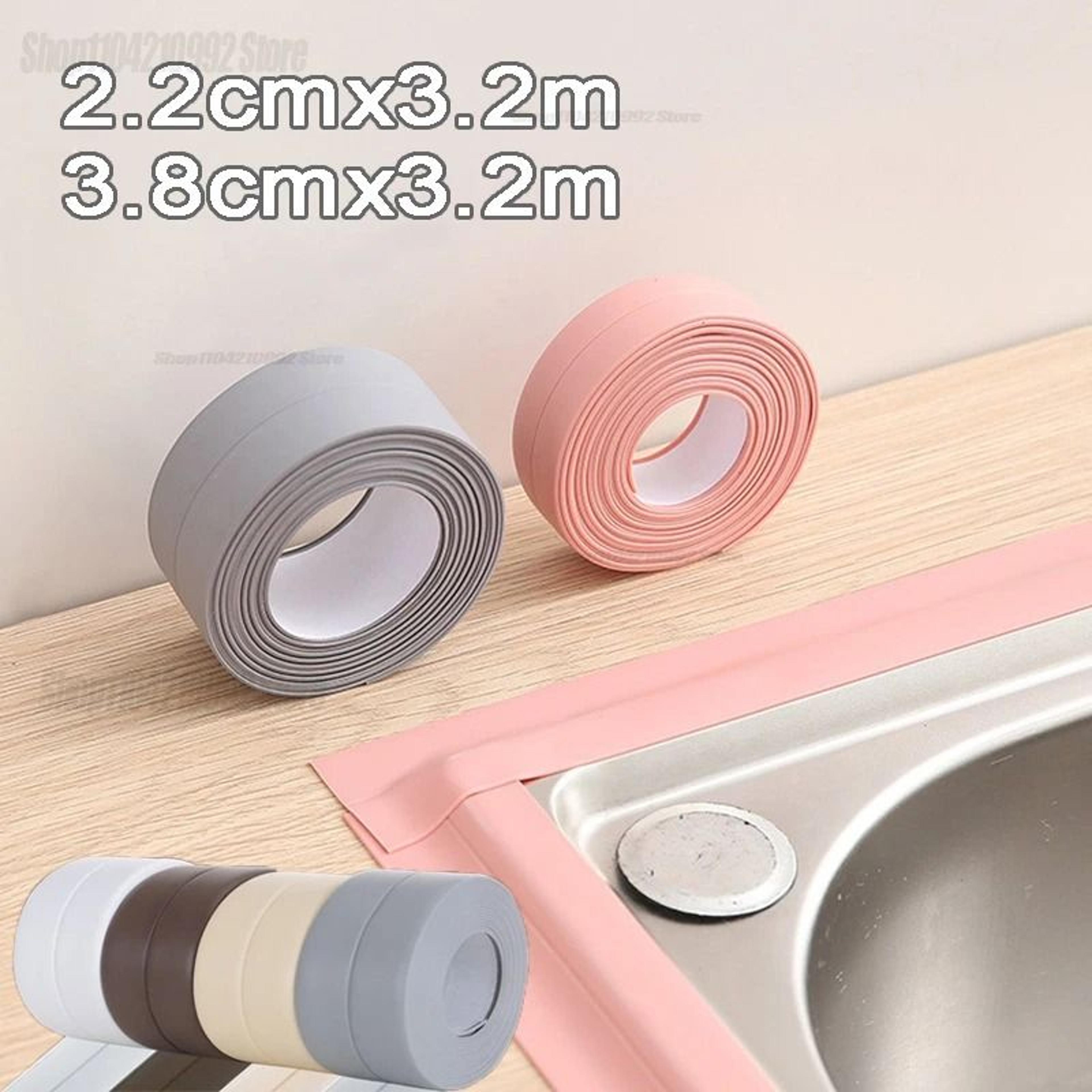 waterproof self adhesive sealing tape keeps sinks cleaner and drier longer
