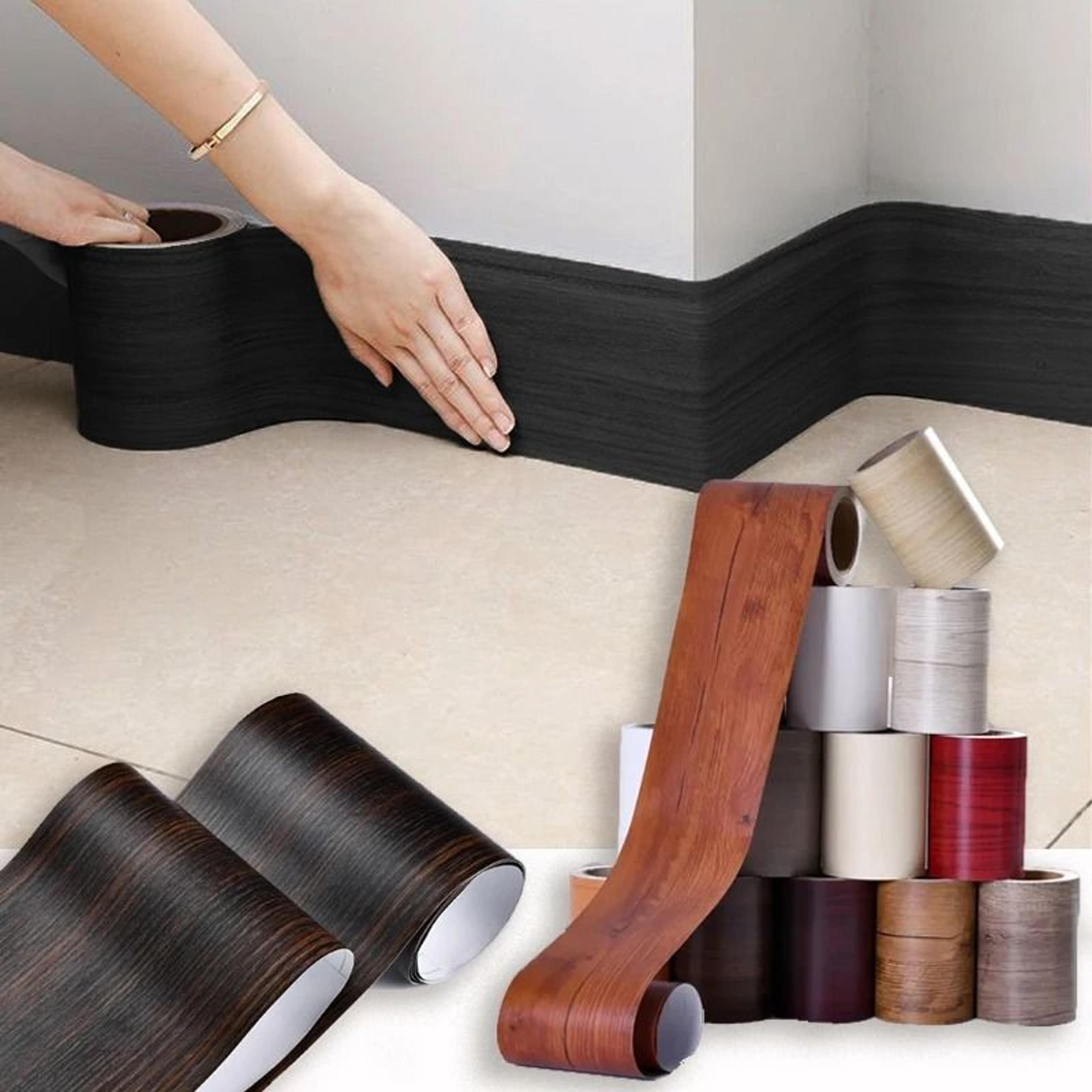 waterproof self adhesive baseboard wall trim for easy home decorating upgrades