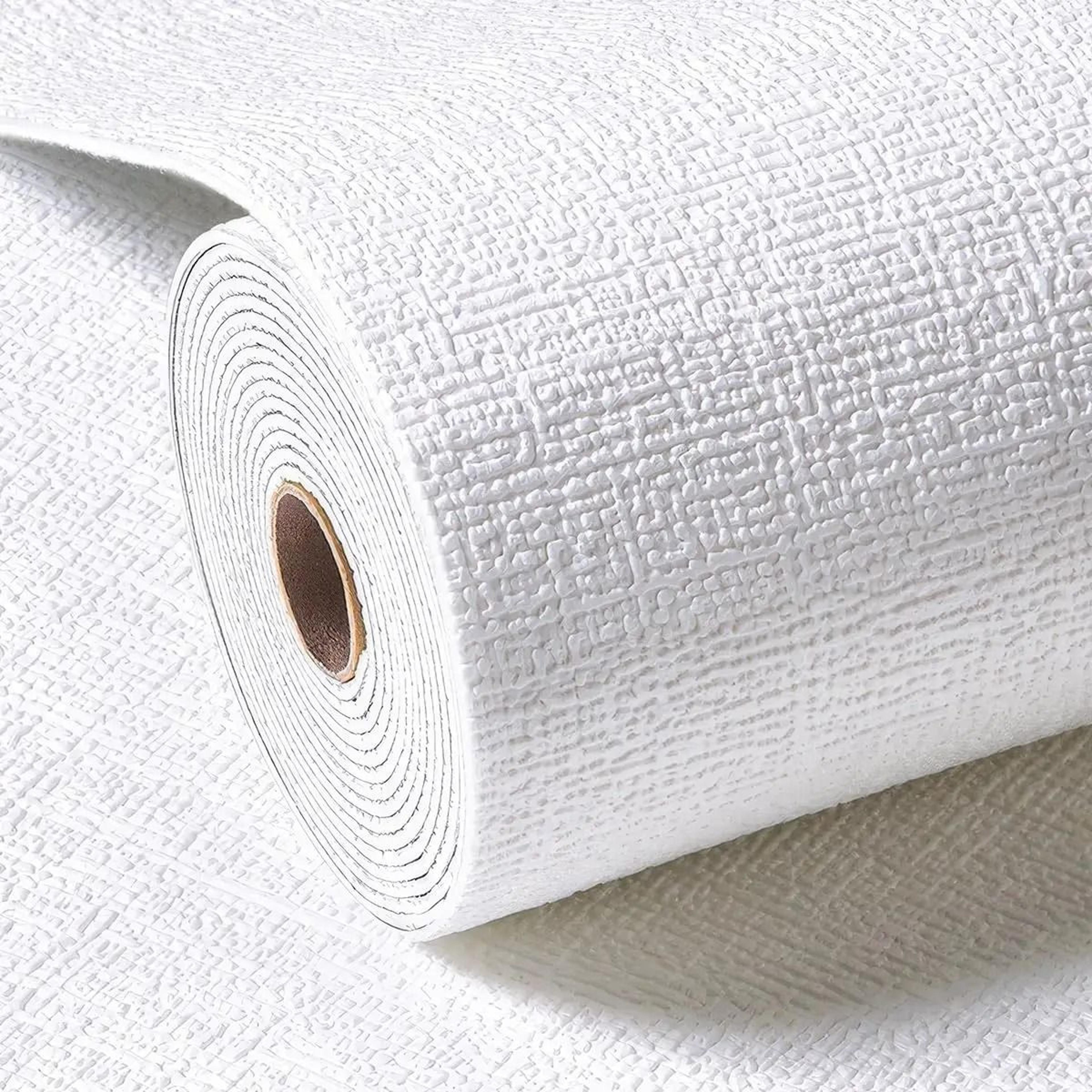 waterproof self adhesive linen foam wallpaper for easy modern wall makeovers