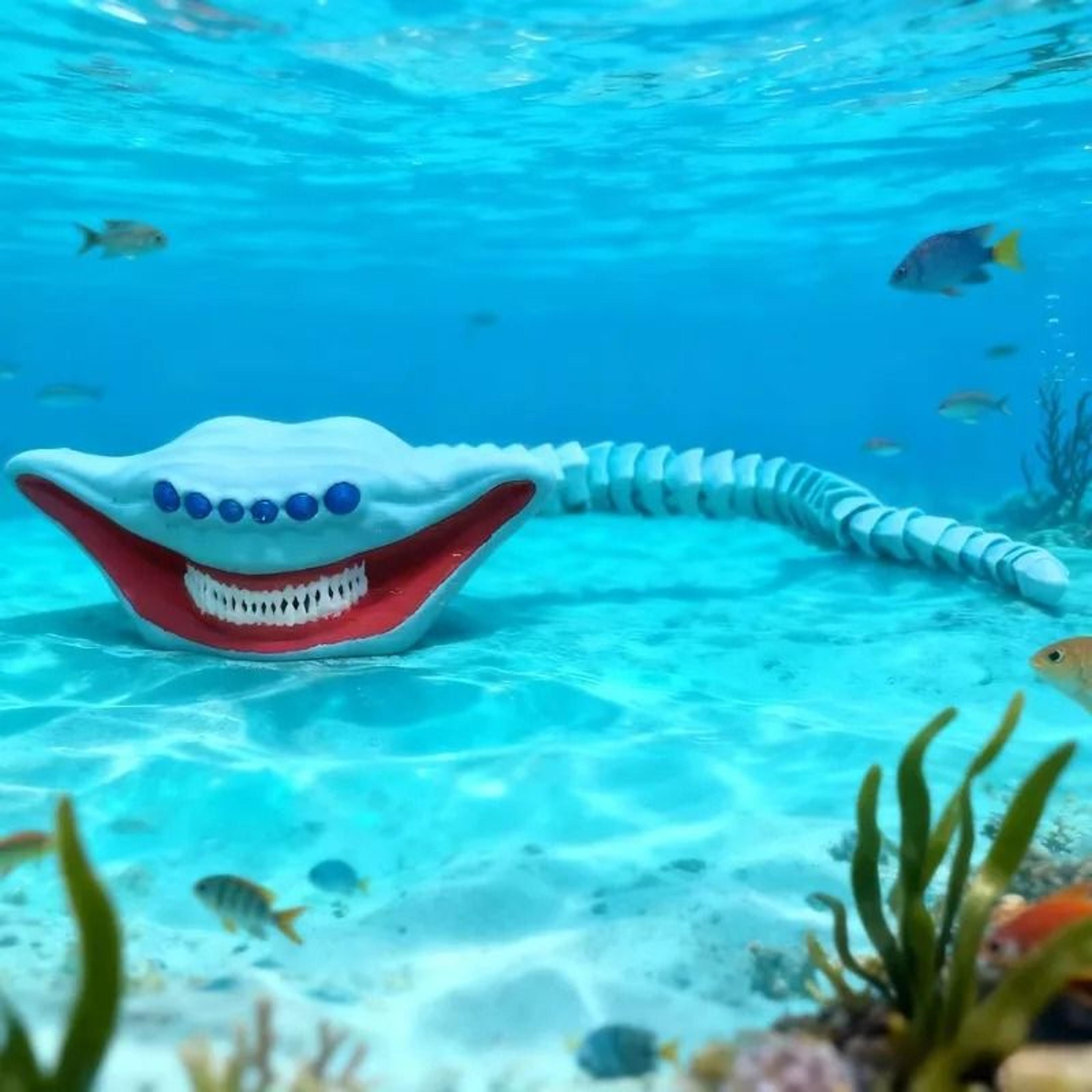 articulated deep sea monster figures for flexible fantasy desk display gifts