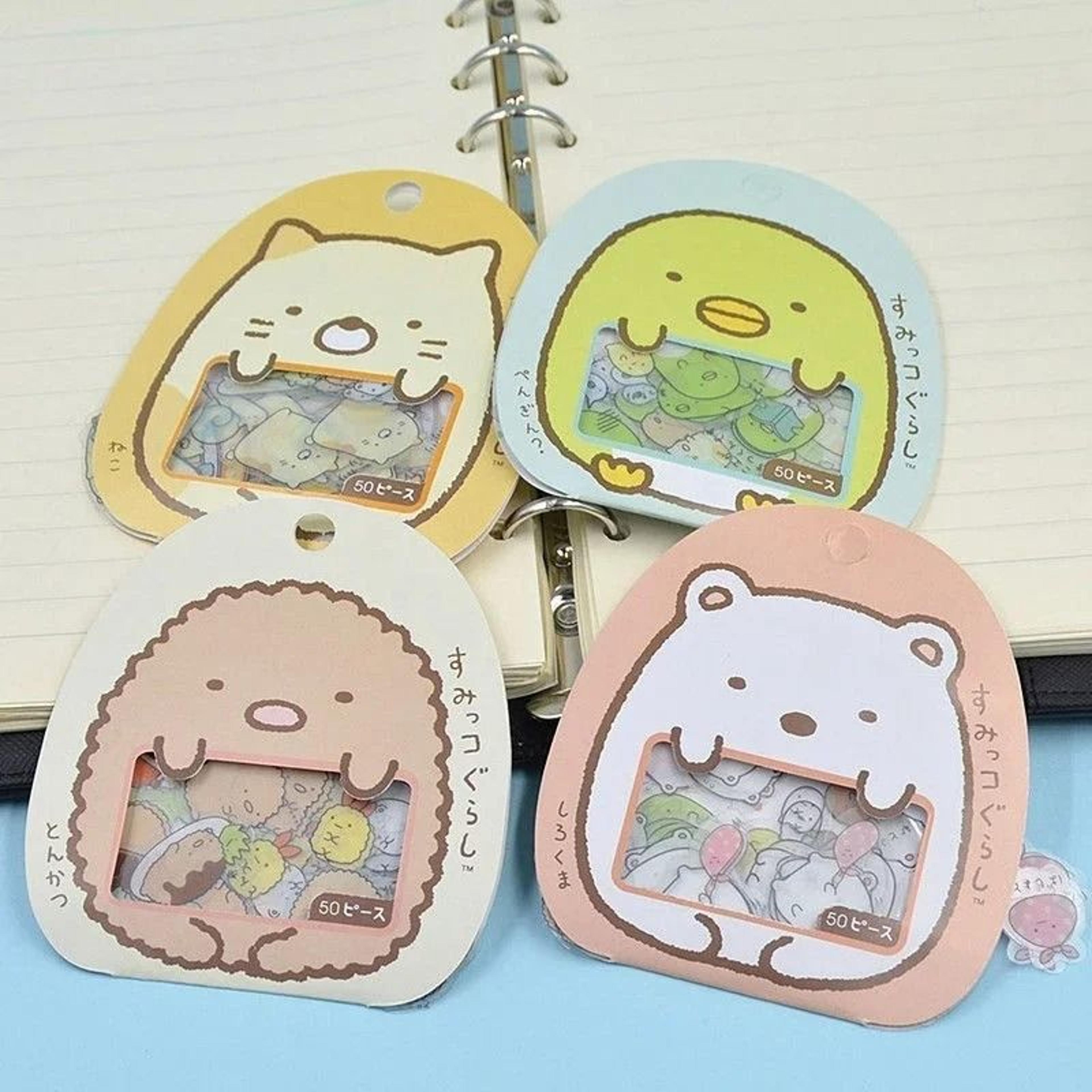 cute sumikko gurashi sticker flakes for journals scrapbooks stationery crafts