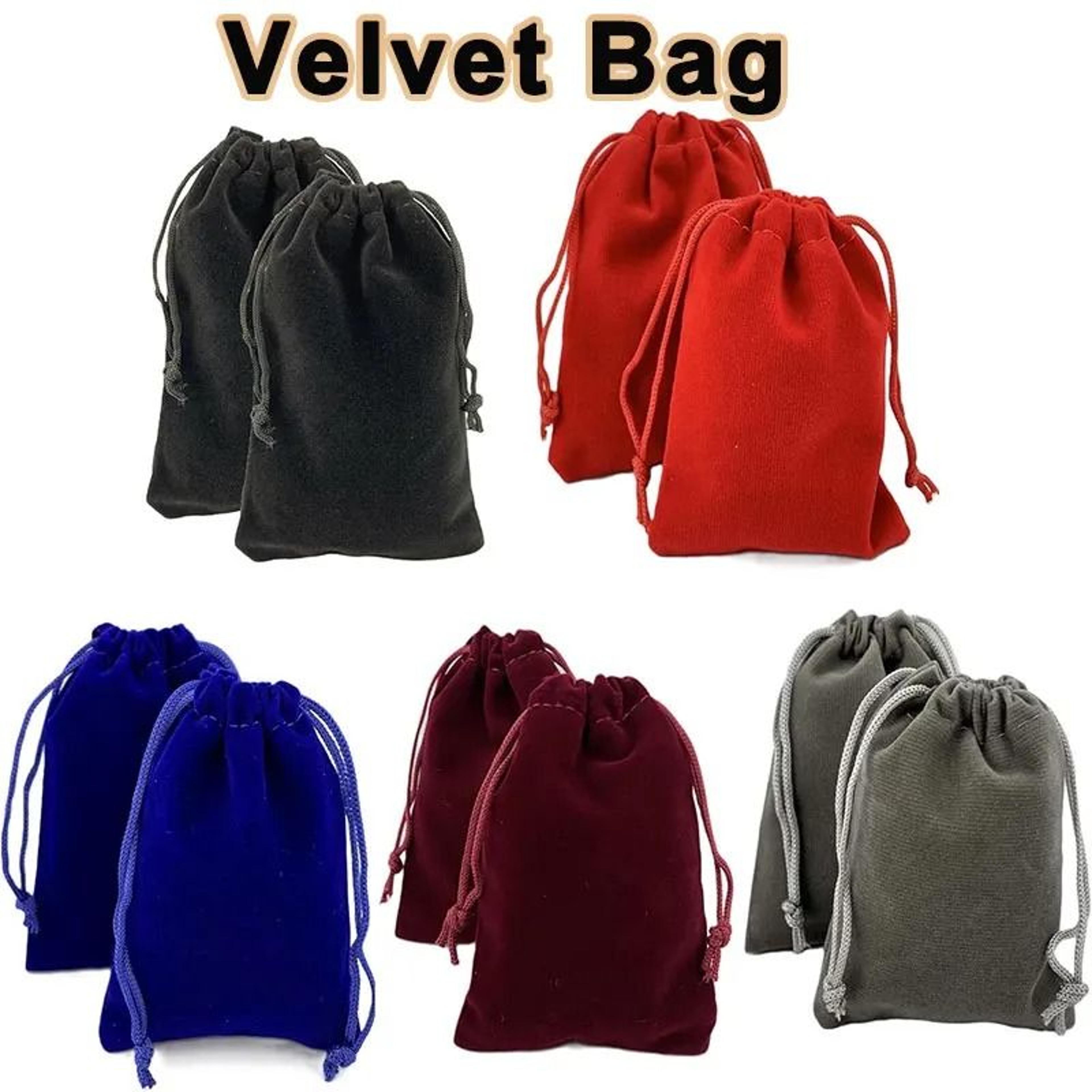 velvet drawstring gift bags add elegant style to small keepsakes