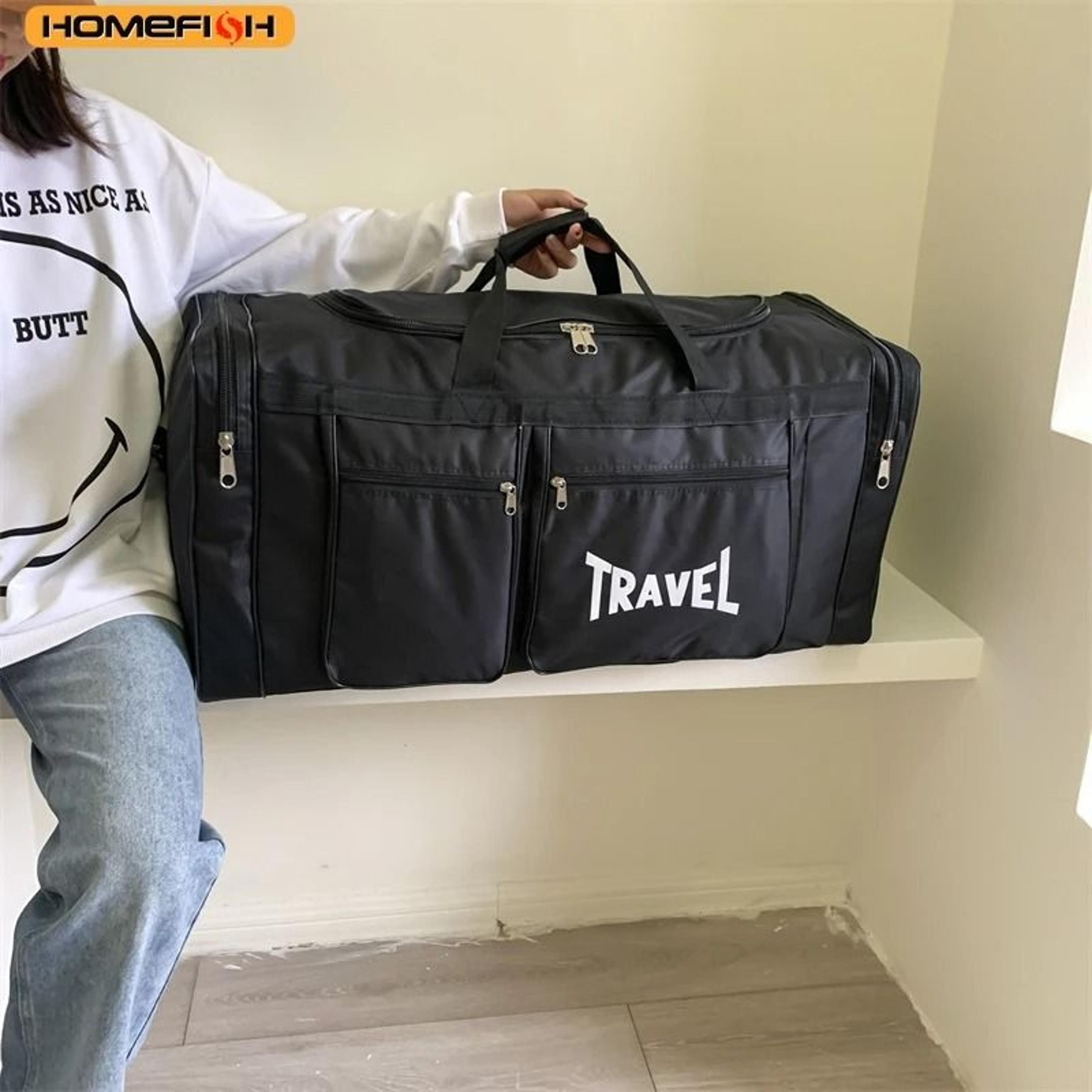 waterproof foldable travel duffle bag for easy business sports weekend packing