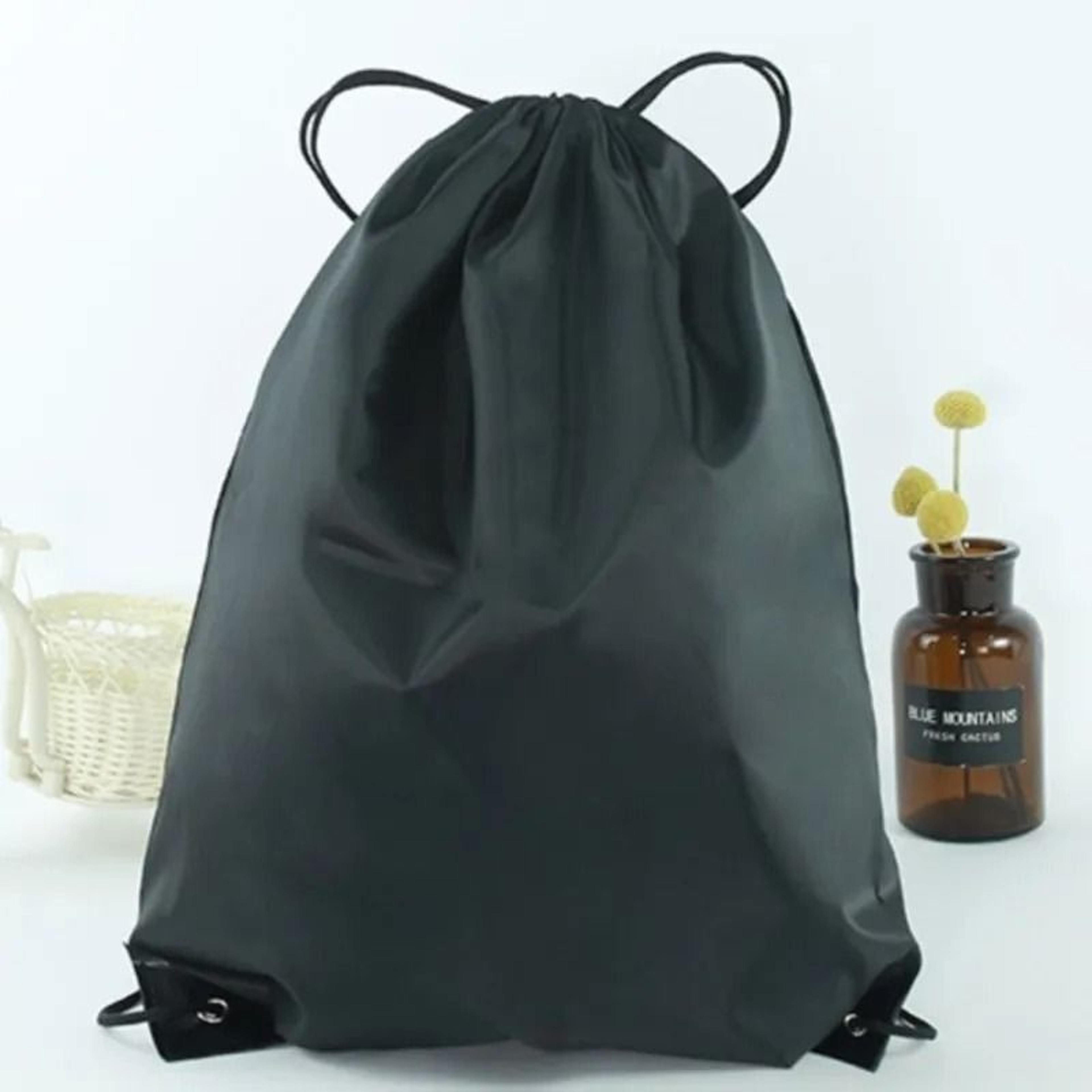 waterproof oxford drawstring sports backpack for gym travel shoes and gear