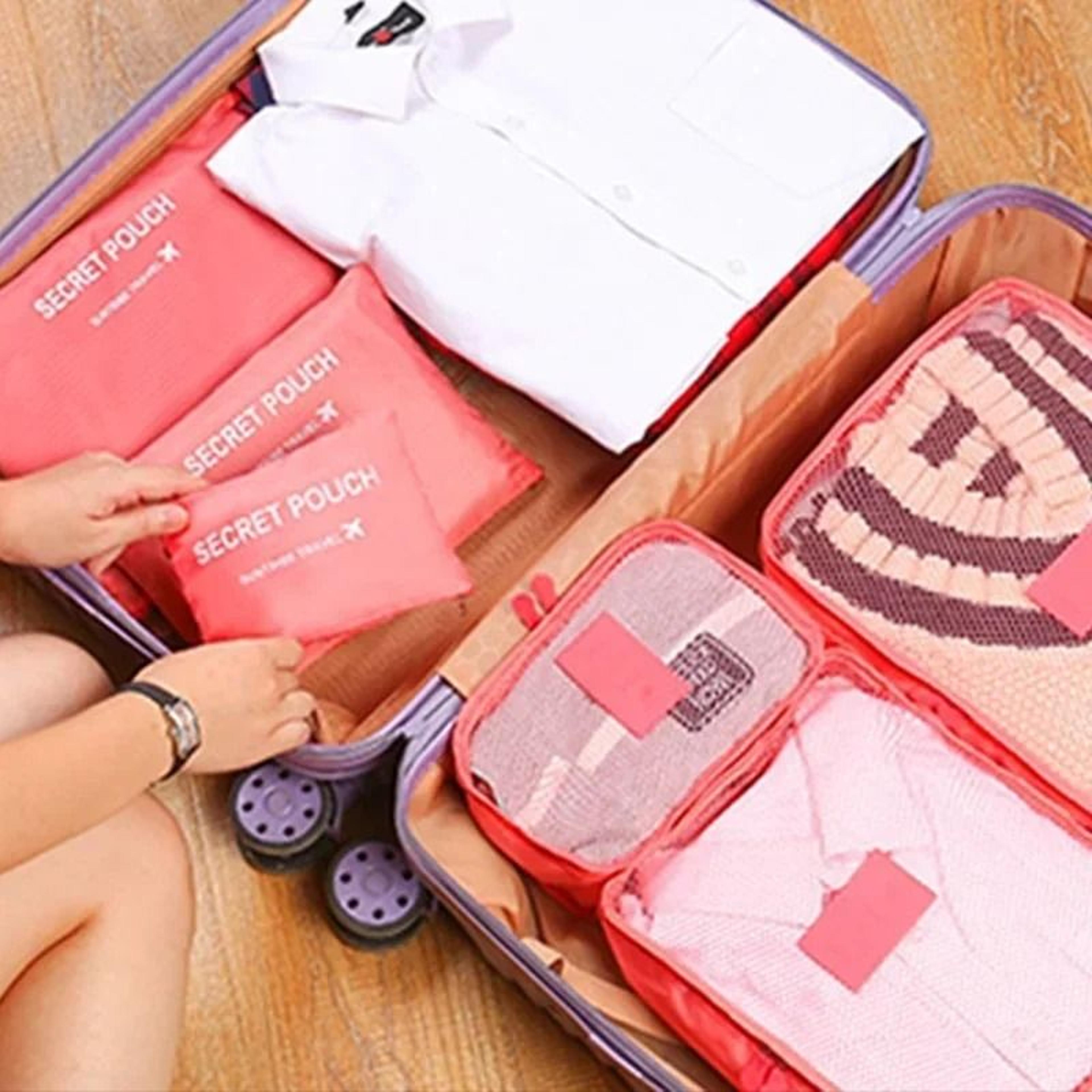 large capacity waterproof travel storage bag for organized clothing and underwear