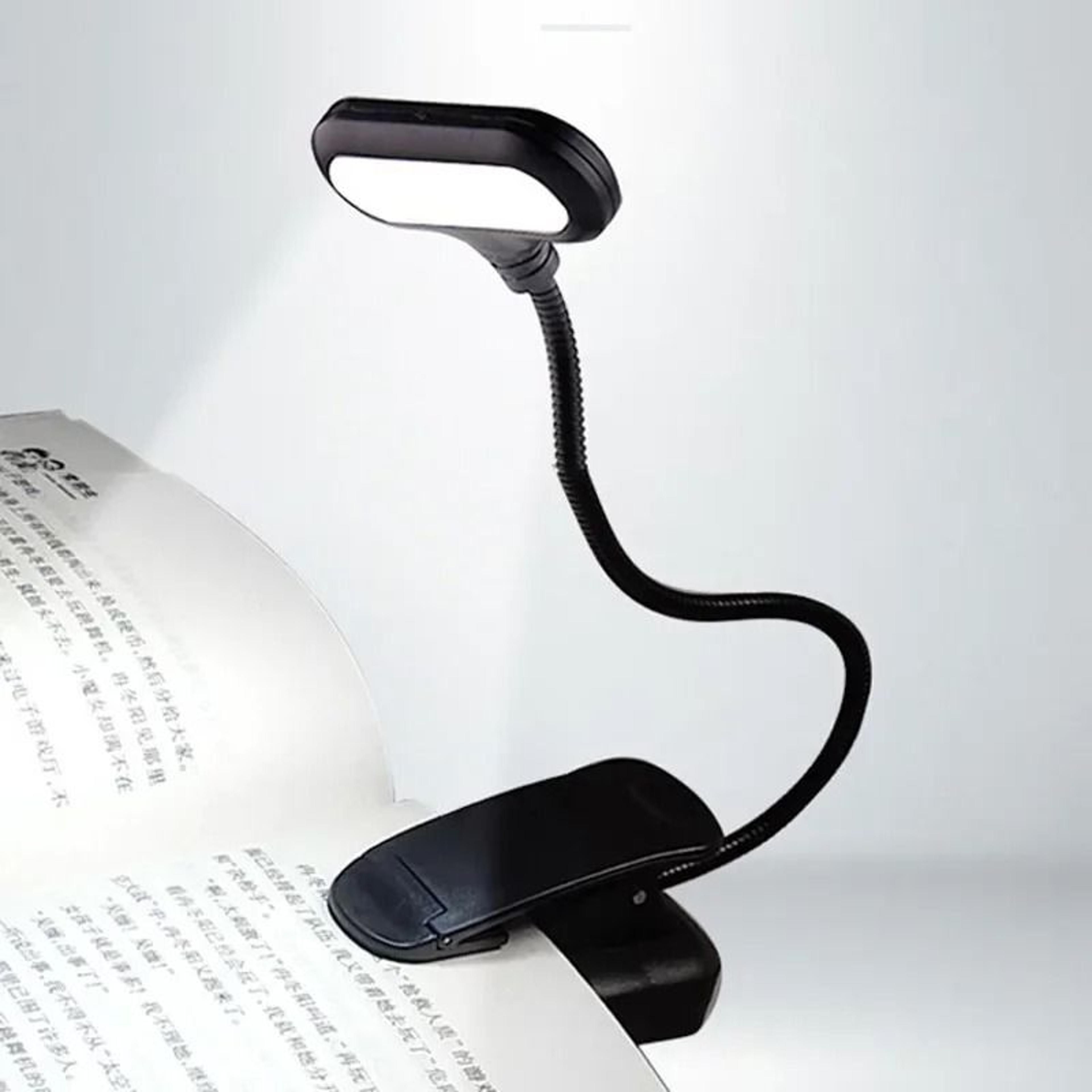mini battery powered clip on reading light for study and travel