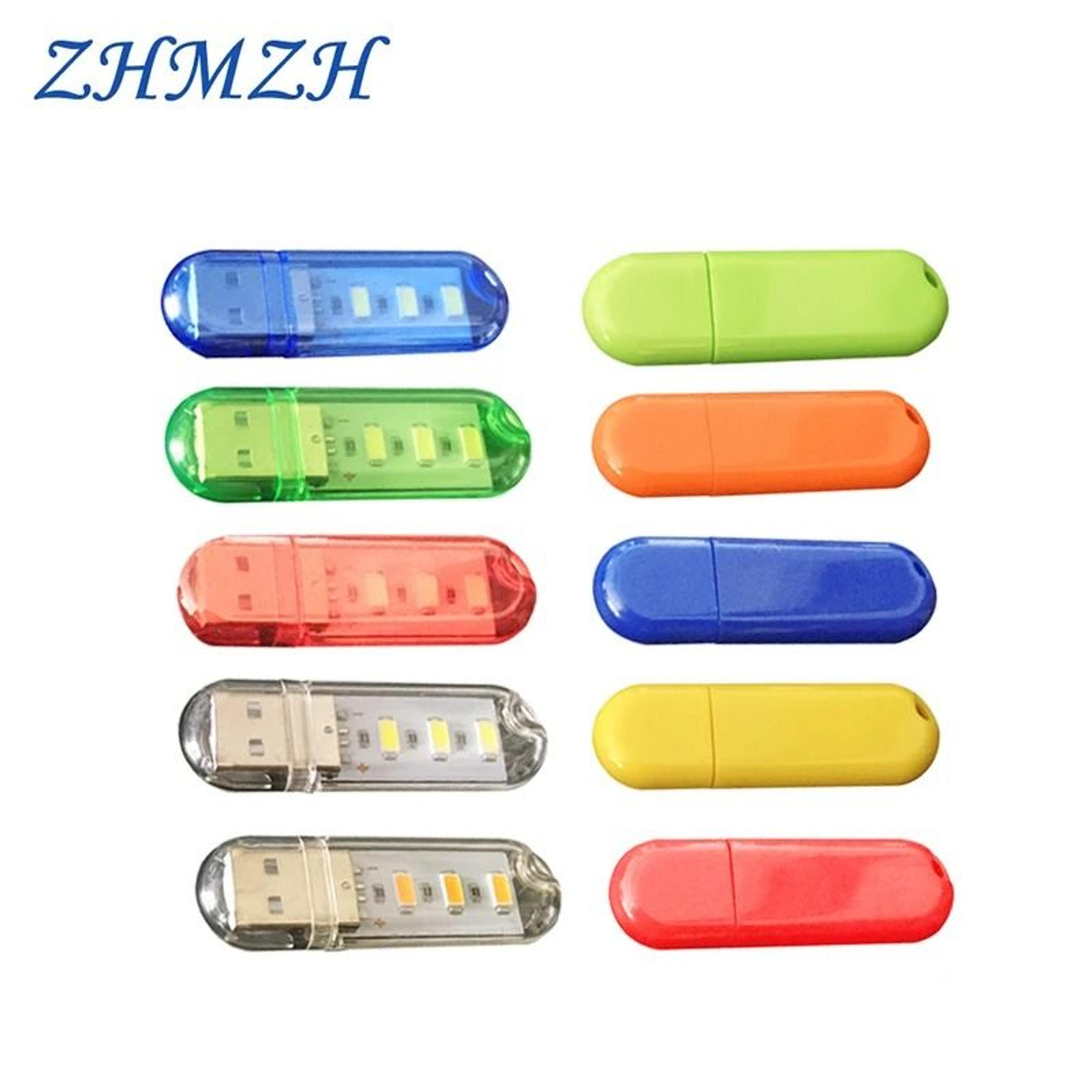 portable usb led reading light for power bank laptop travel use