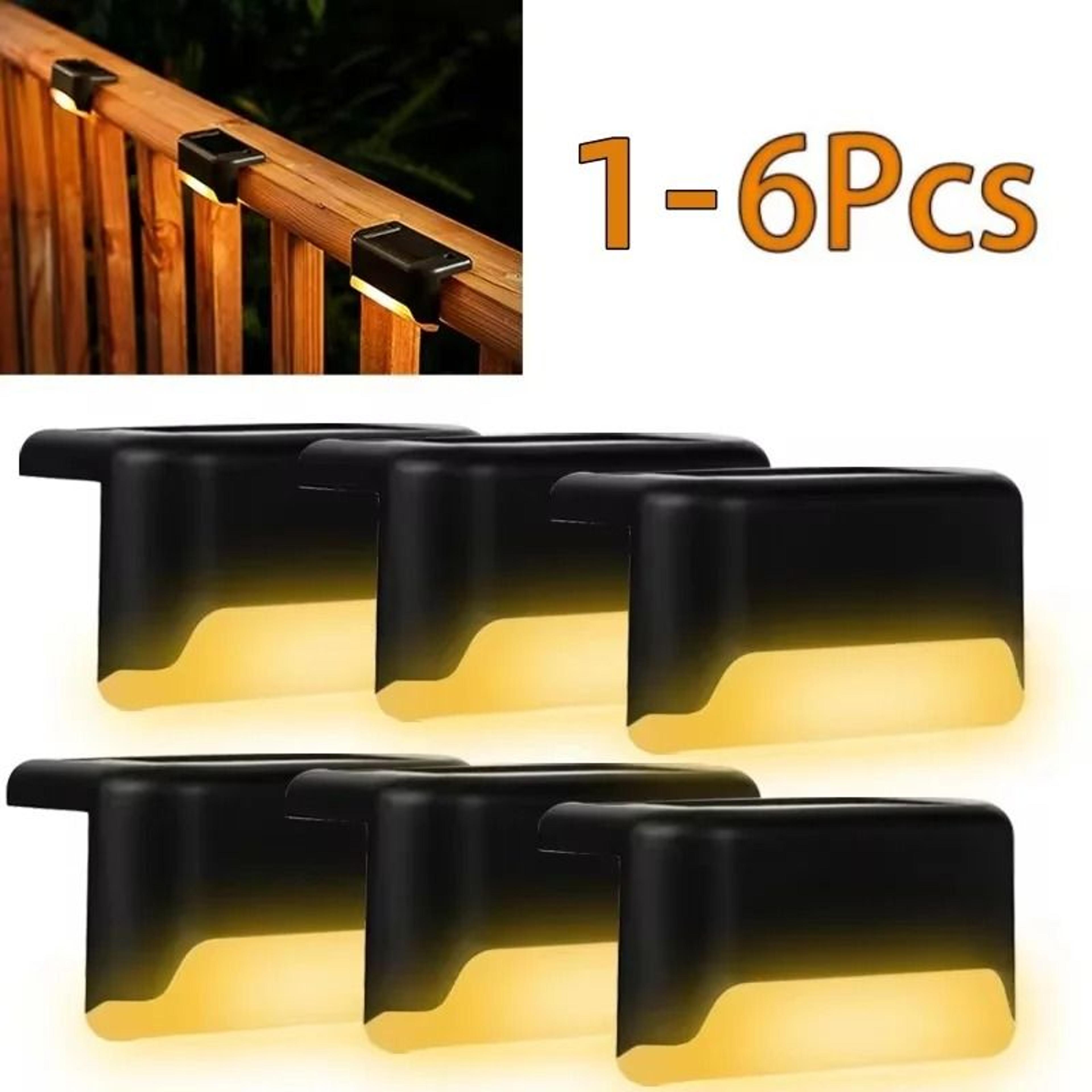 solar deck step lights brighten stairs fences patios and pathways safely