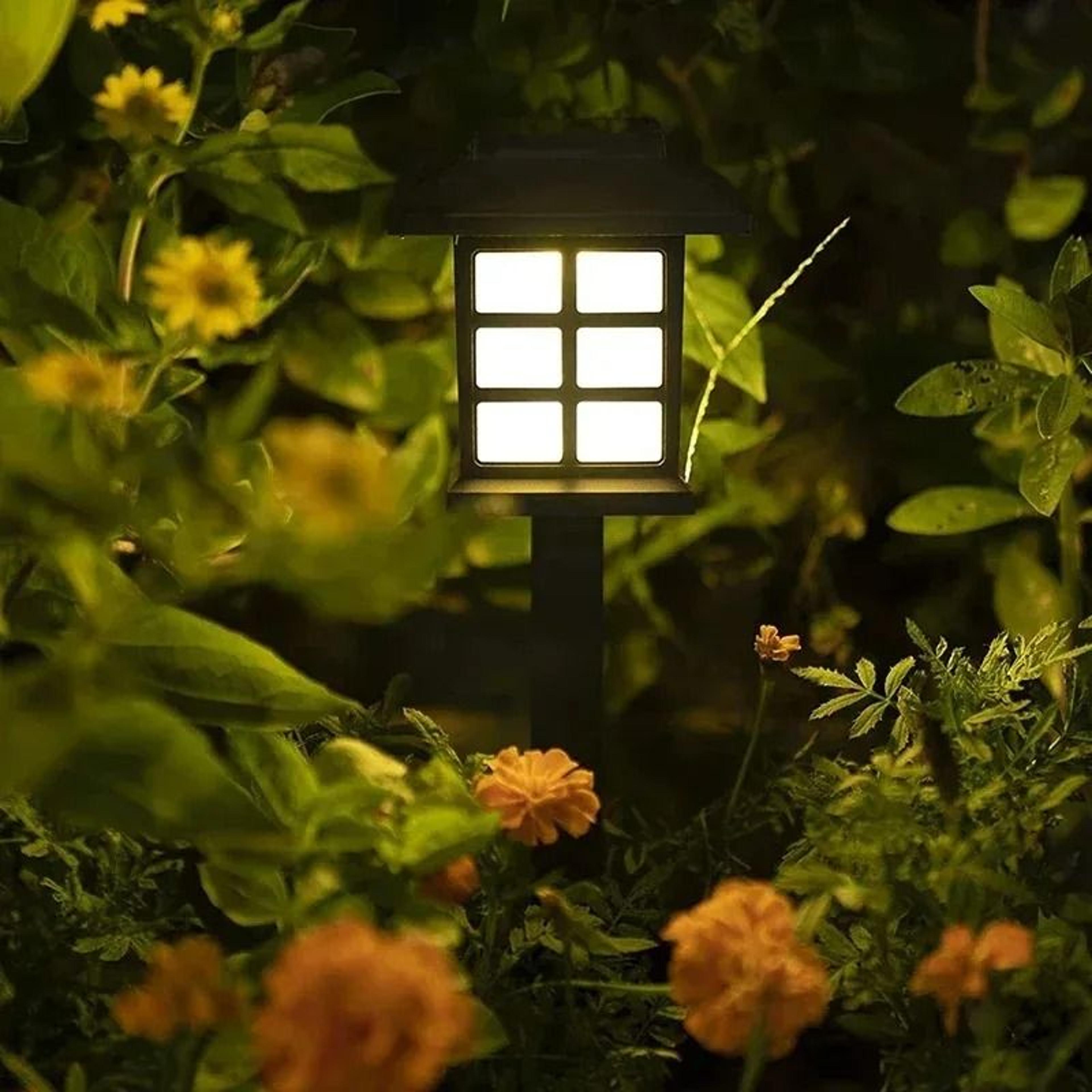 solar led pathway lights brighten gardens walkways patios driveways every night