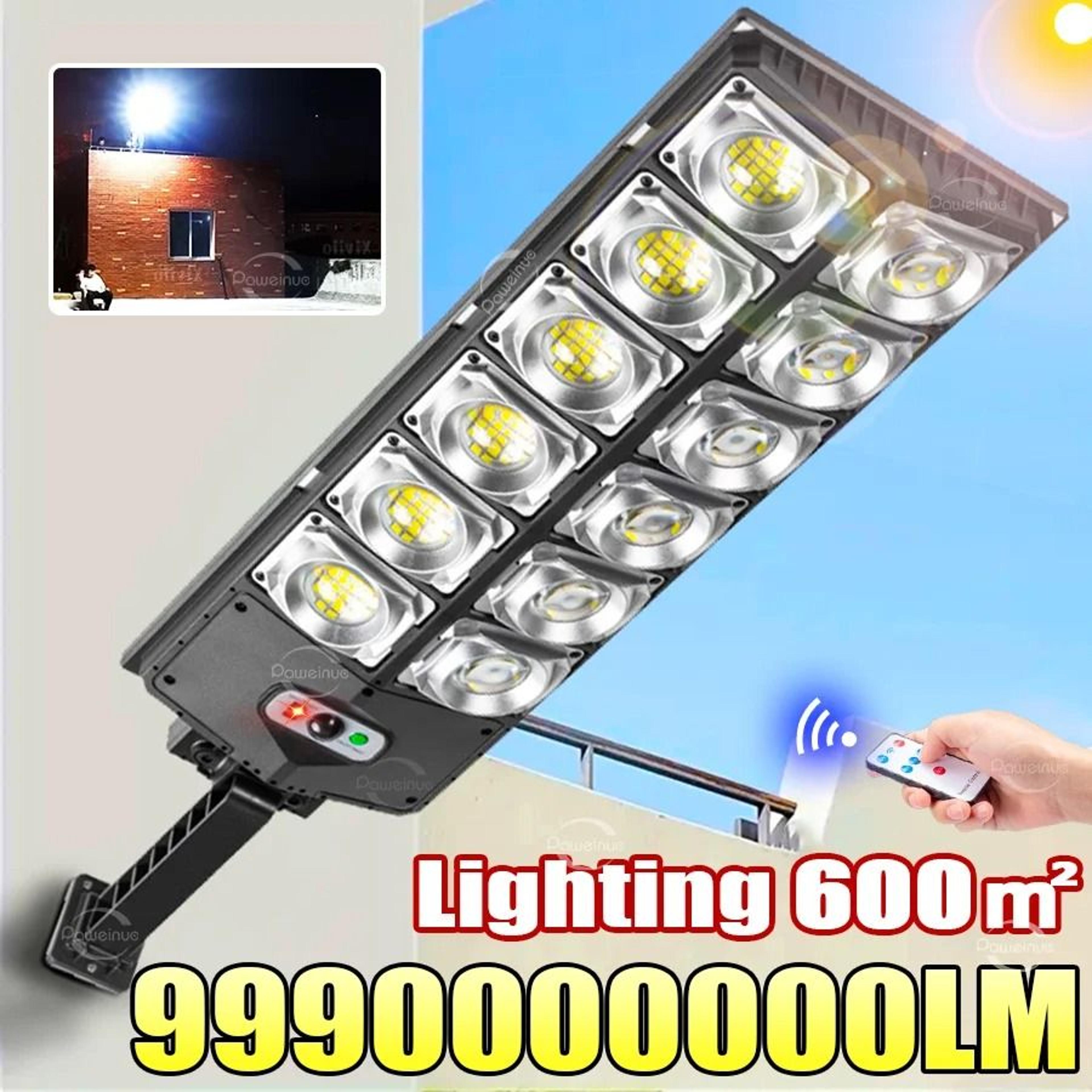 solar motion sensor street light for waterproof outdoor garden security lighting