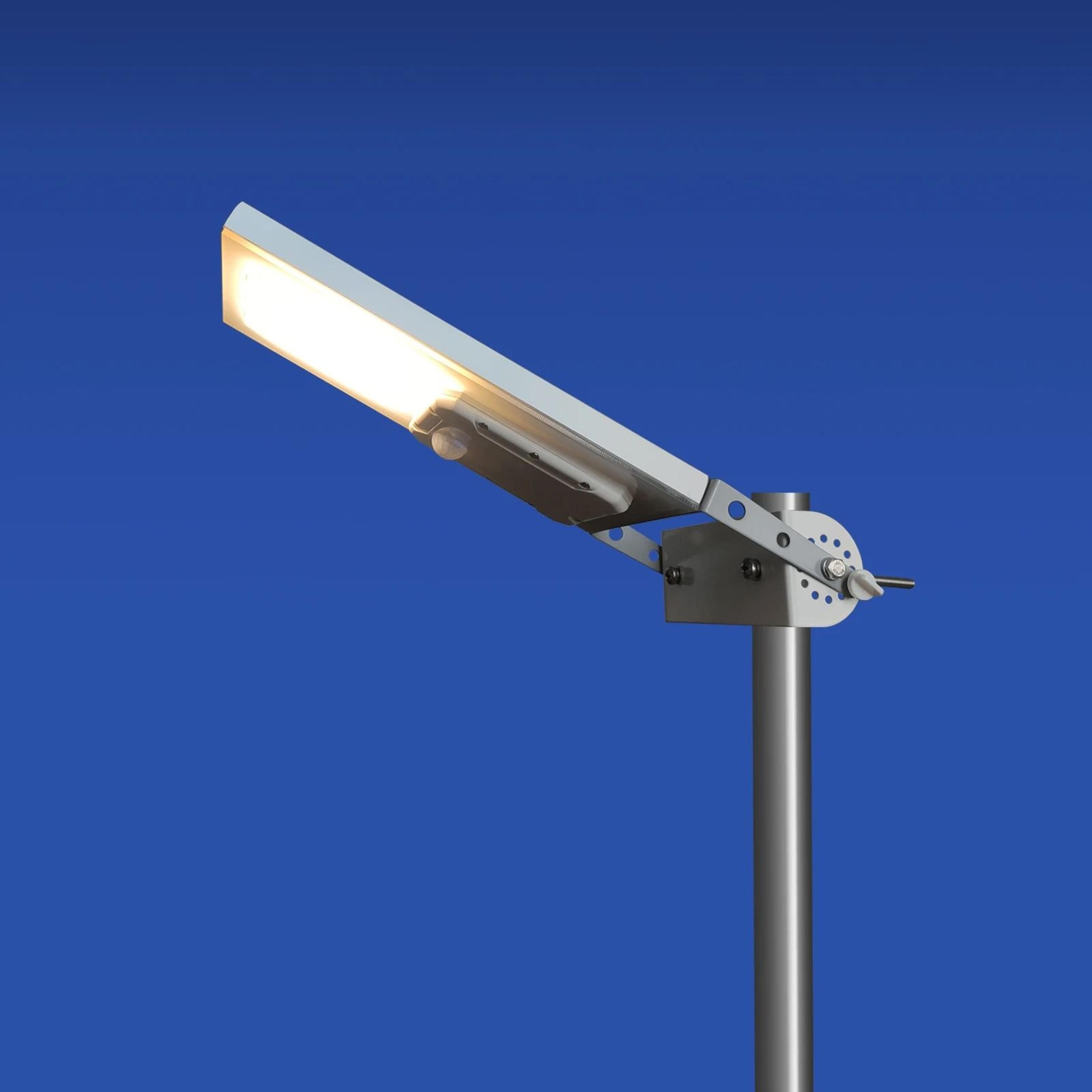 bright solar street light for automatic outdoor garden security illumination anywhere