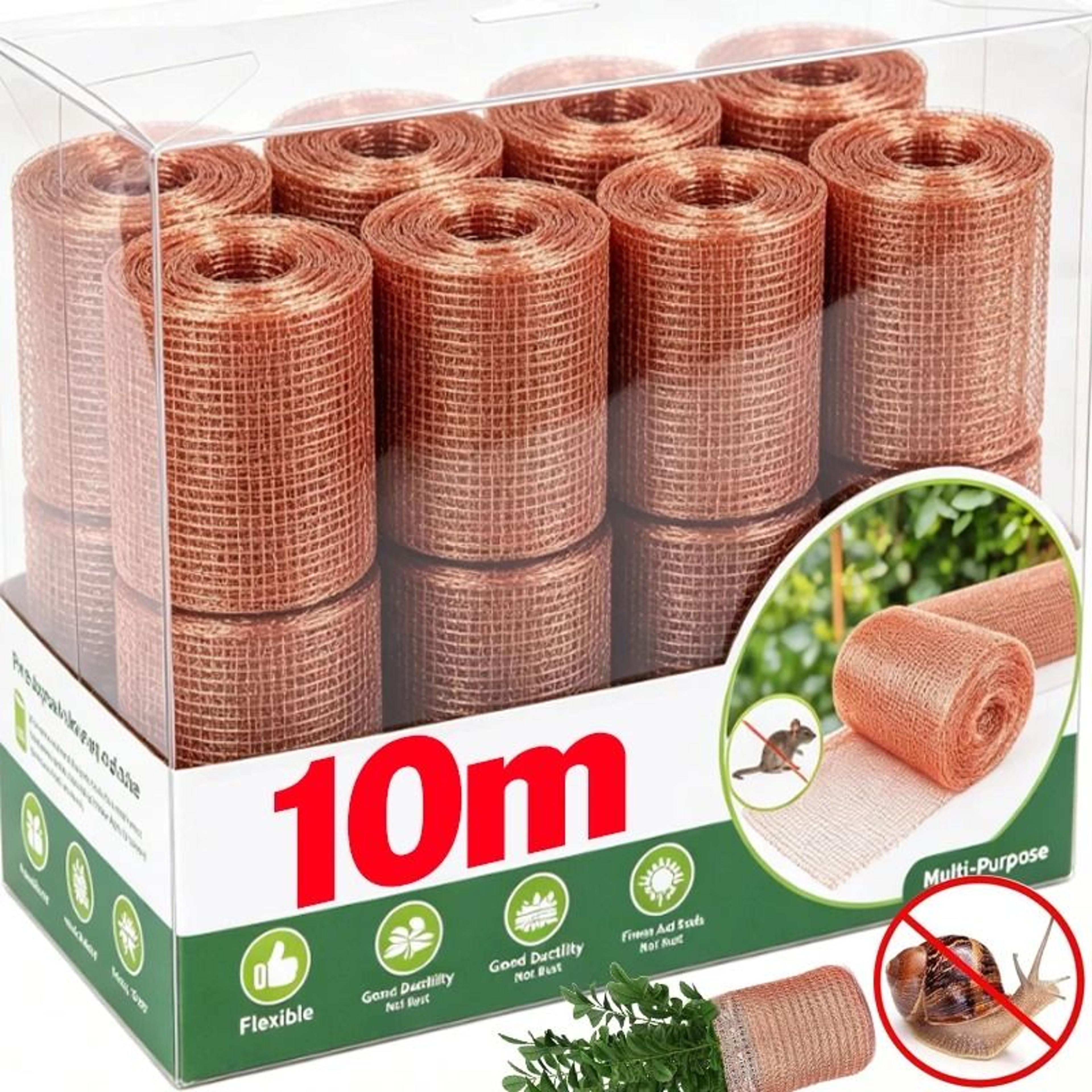 copper mesh pest barrier for sealing holes cracks gardens and homes