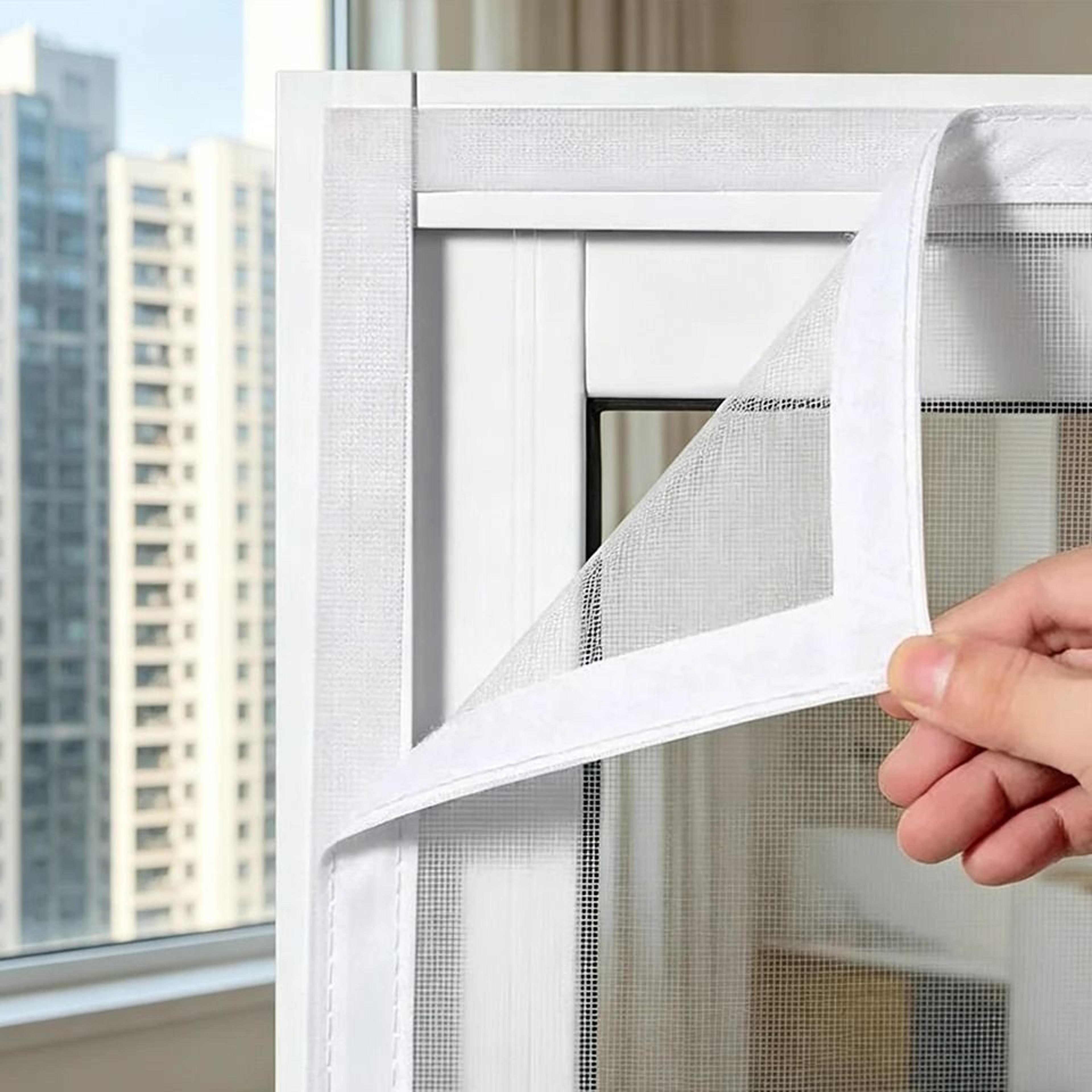 self adhesive mosquito window screen for fresh air and home protection