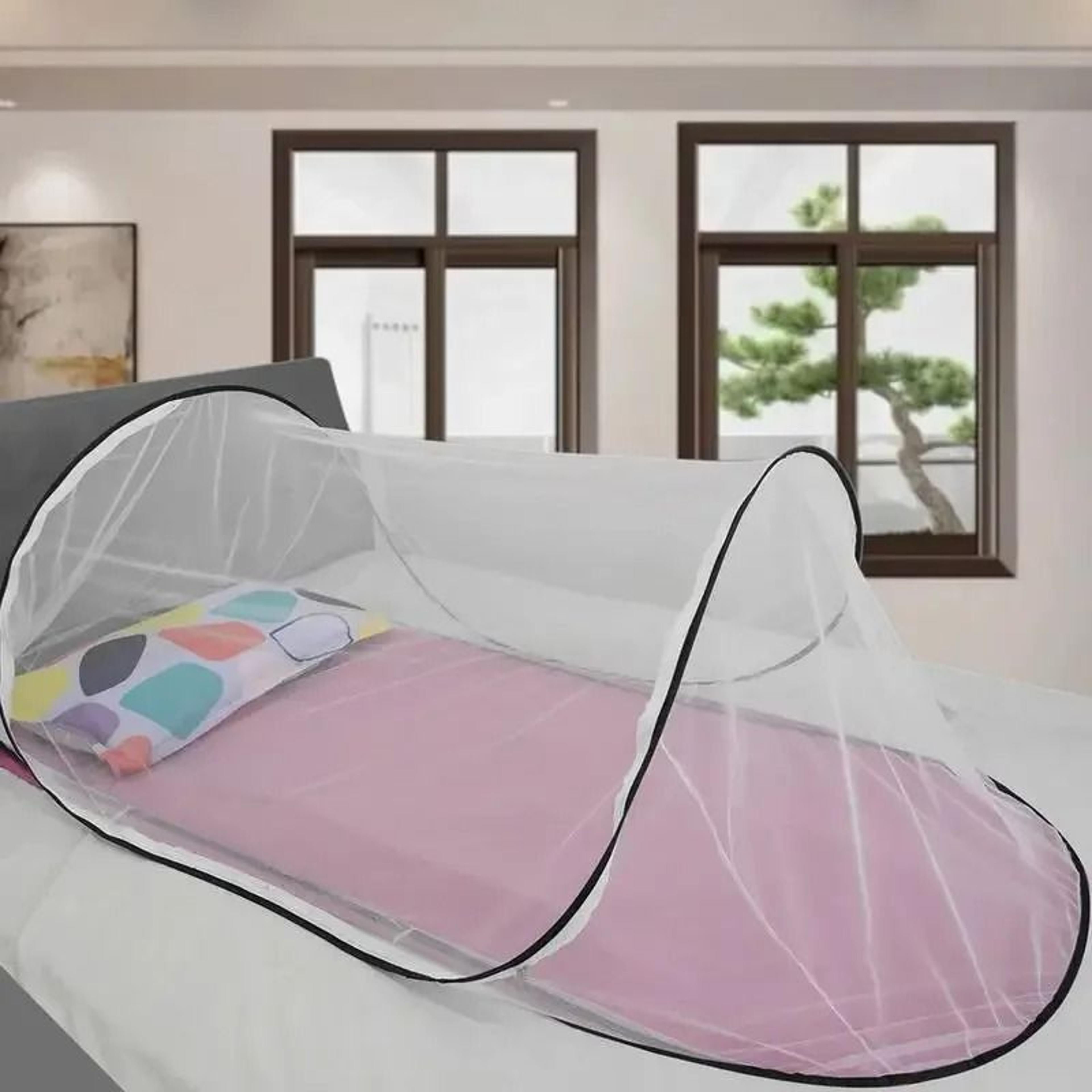 portable foldable mosquito net bed tent for camping travel family comfort