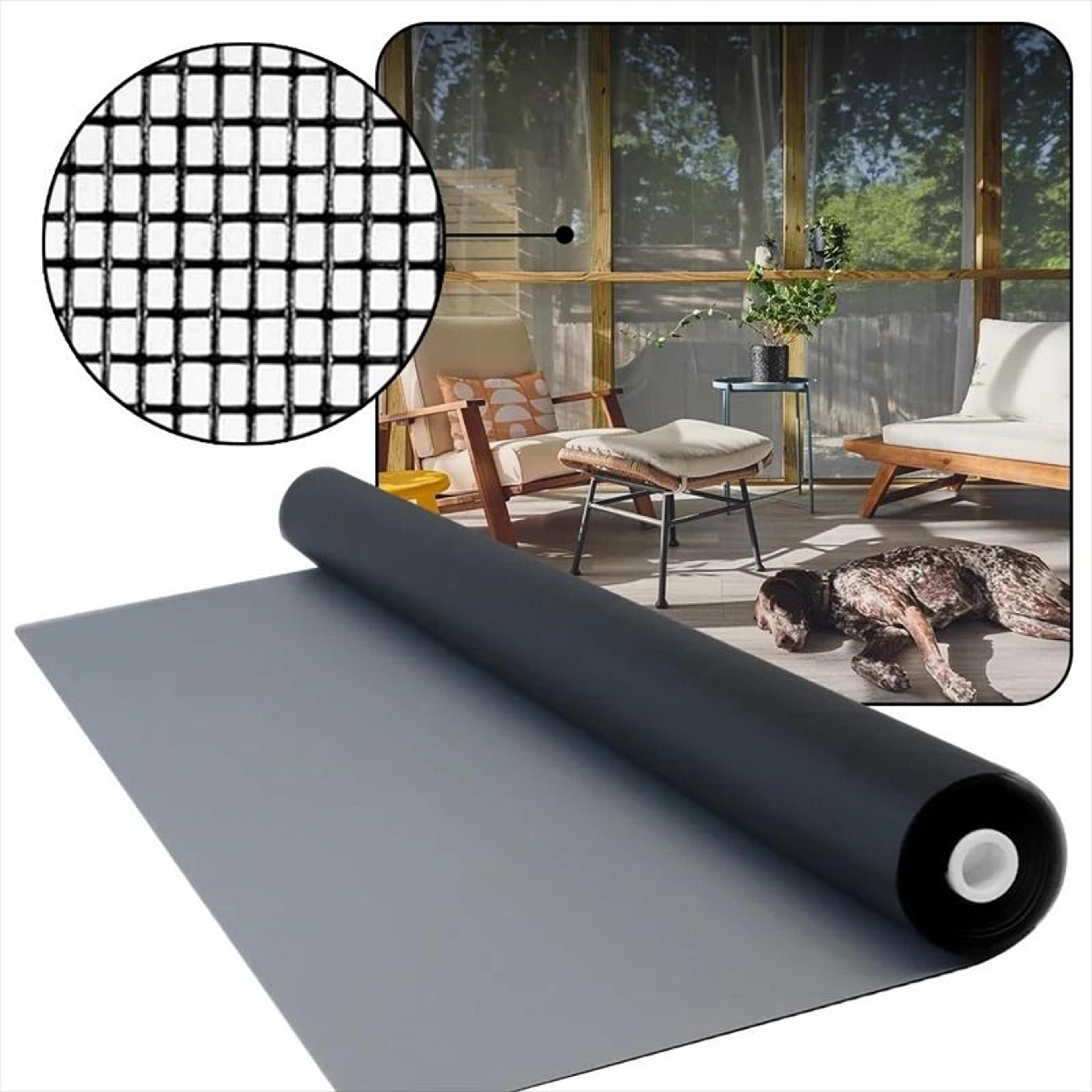 durable fiberglass window screen mesh for door and window replacement